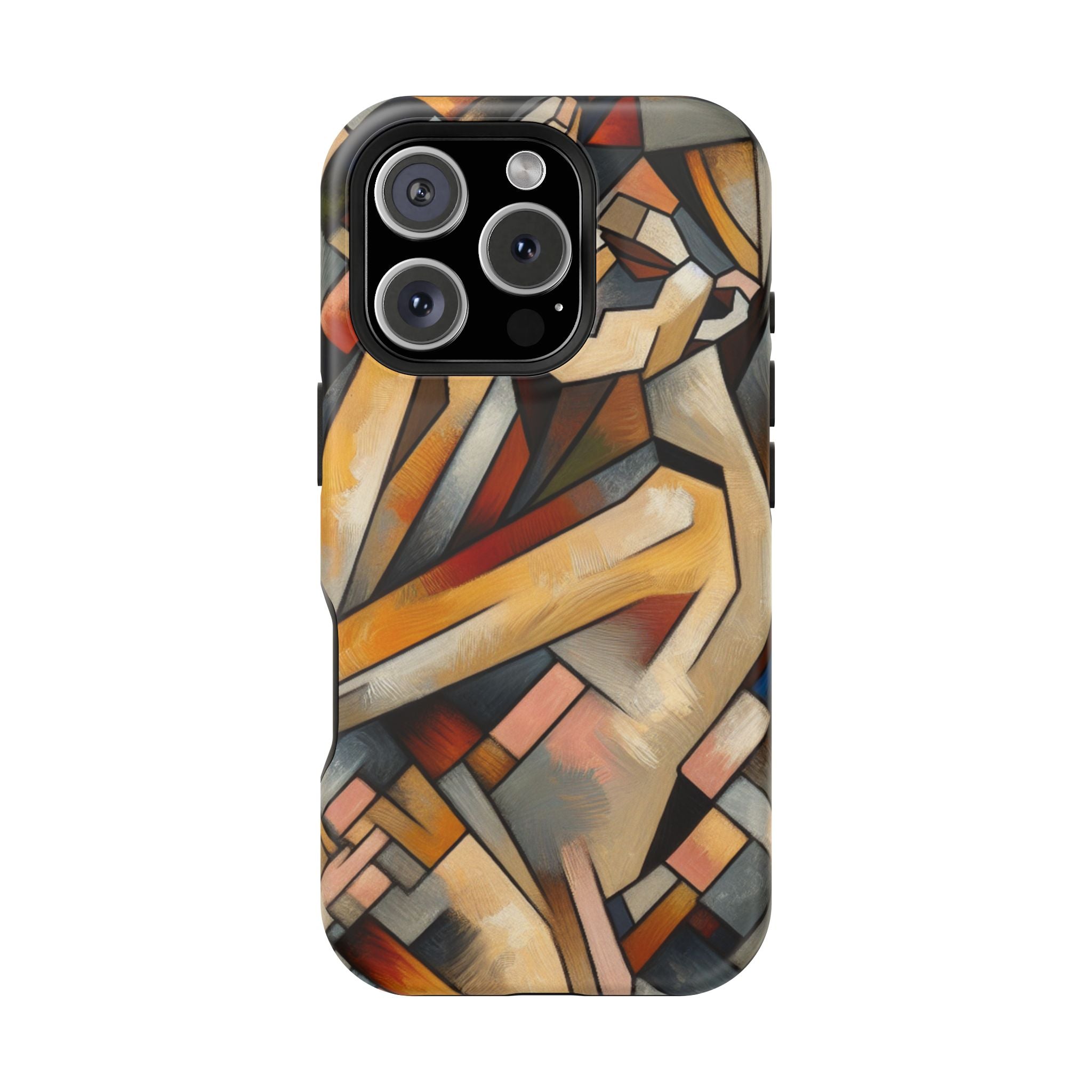 Impact Resistant Phone Case - Sleeping  Woman Abstract