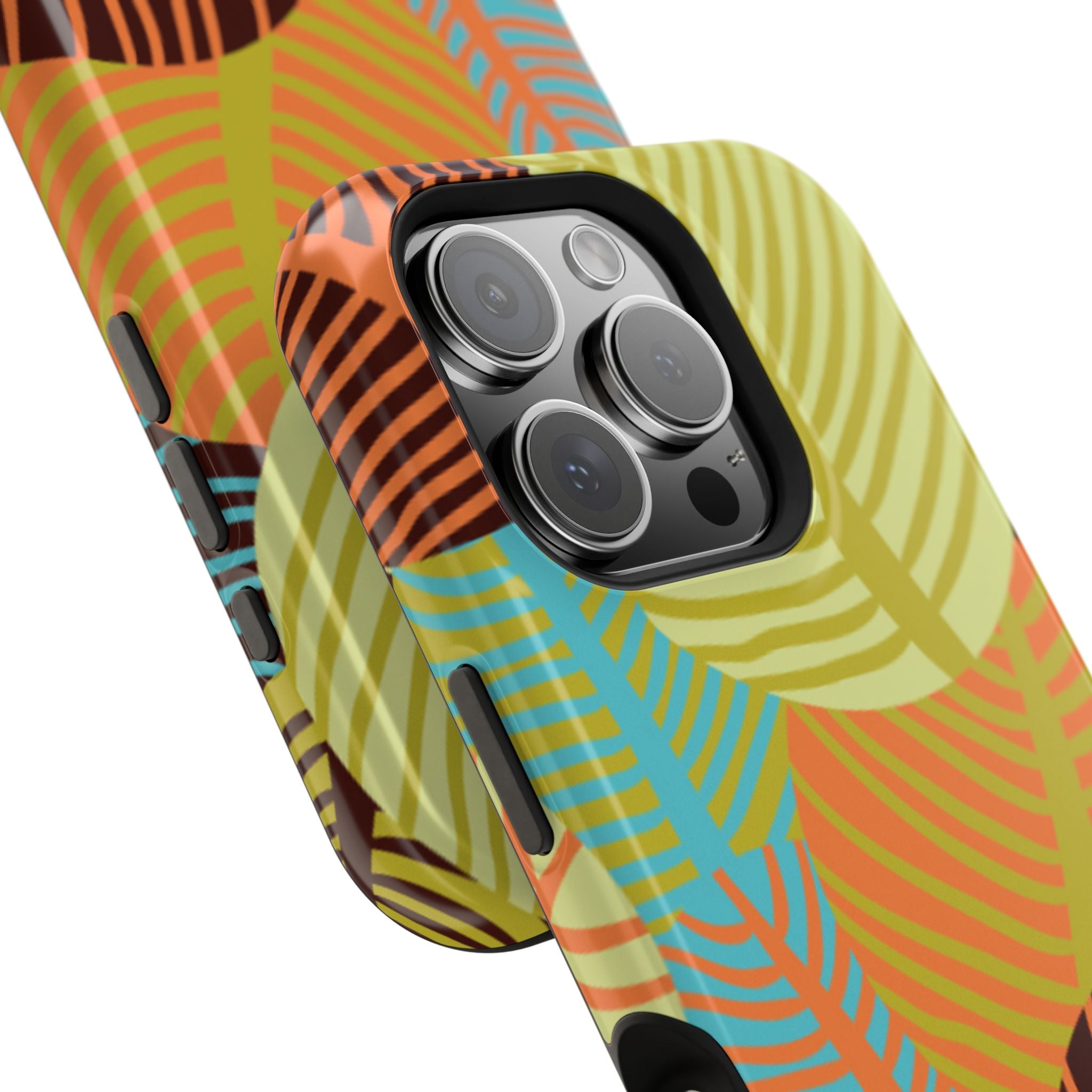 Vibrant Leafy Phone Impact-Resistant Case