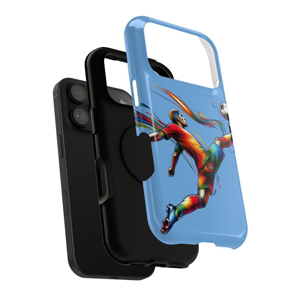Soccer Art Impact Resistant Phone Case