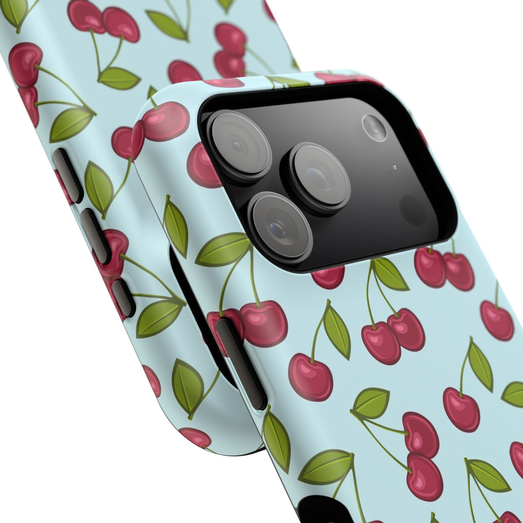 Cherry Pattern Phone Case, Cute Cherry