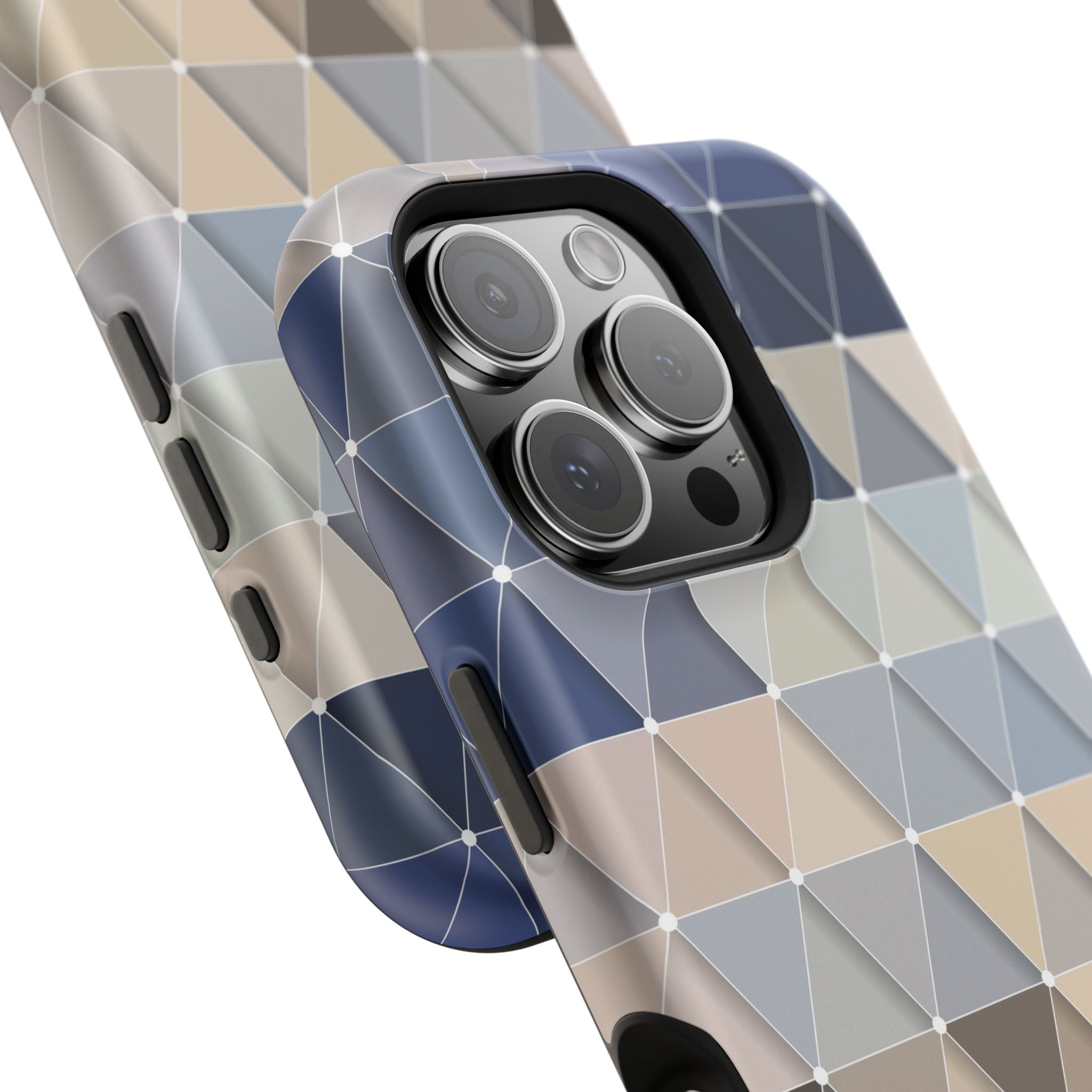 Geometric Phone Case - Stylish Impact-Resistant