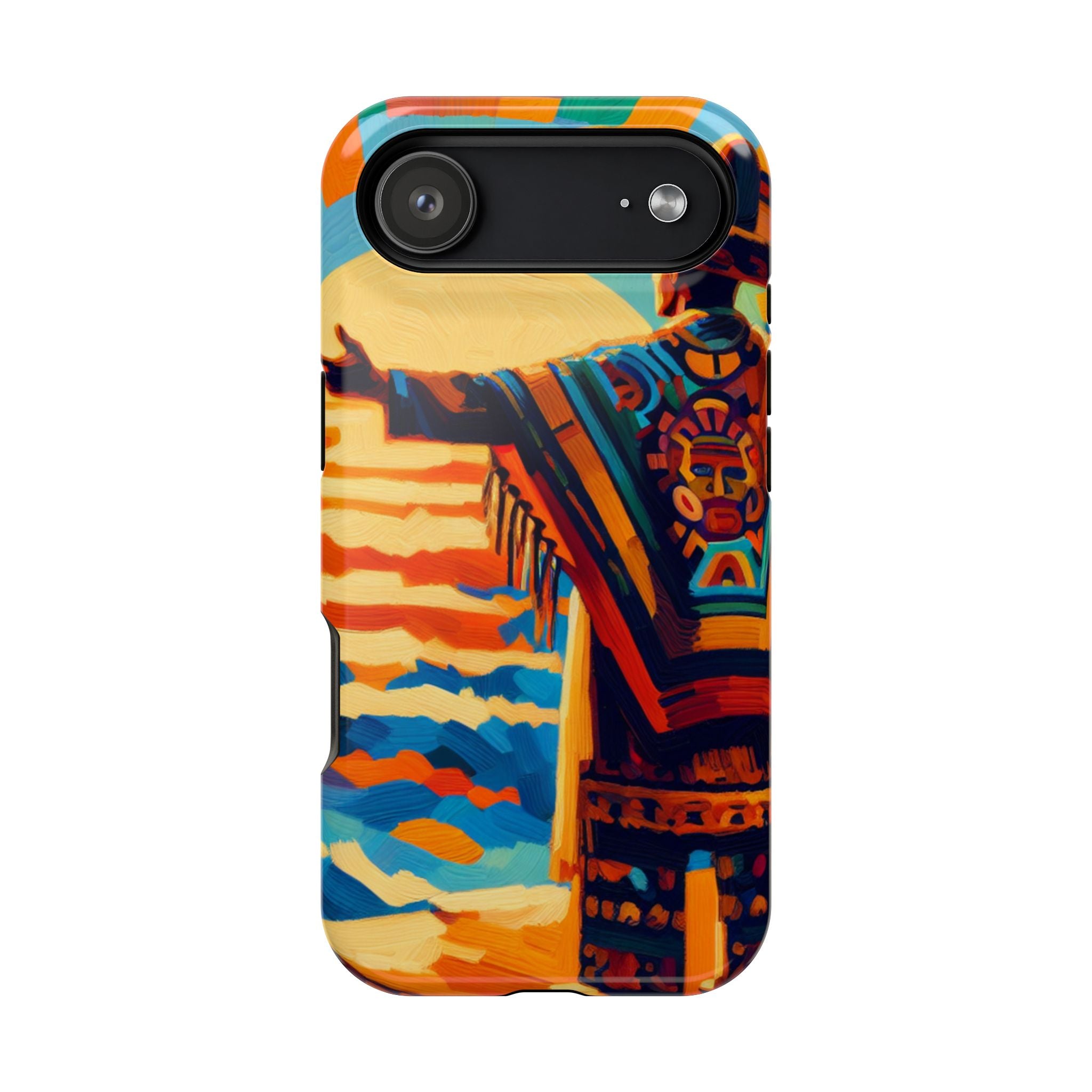 Impact Resistant Phone Case Sombrero Man Art
