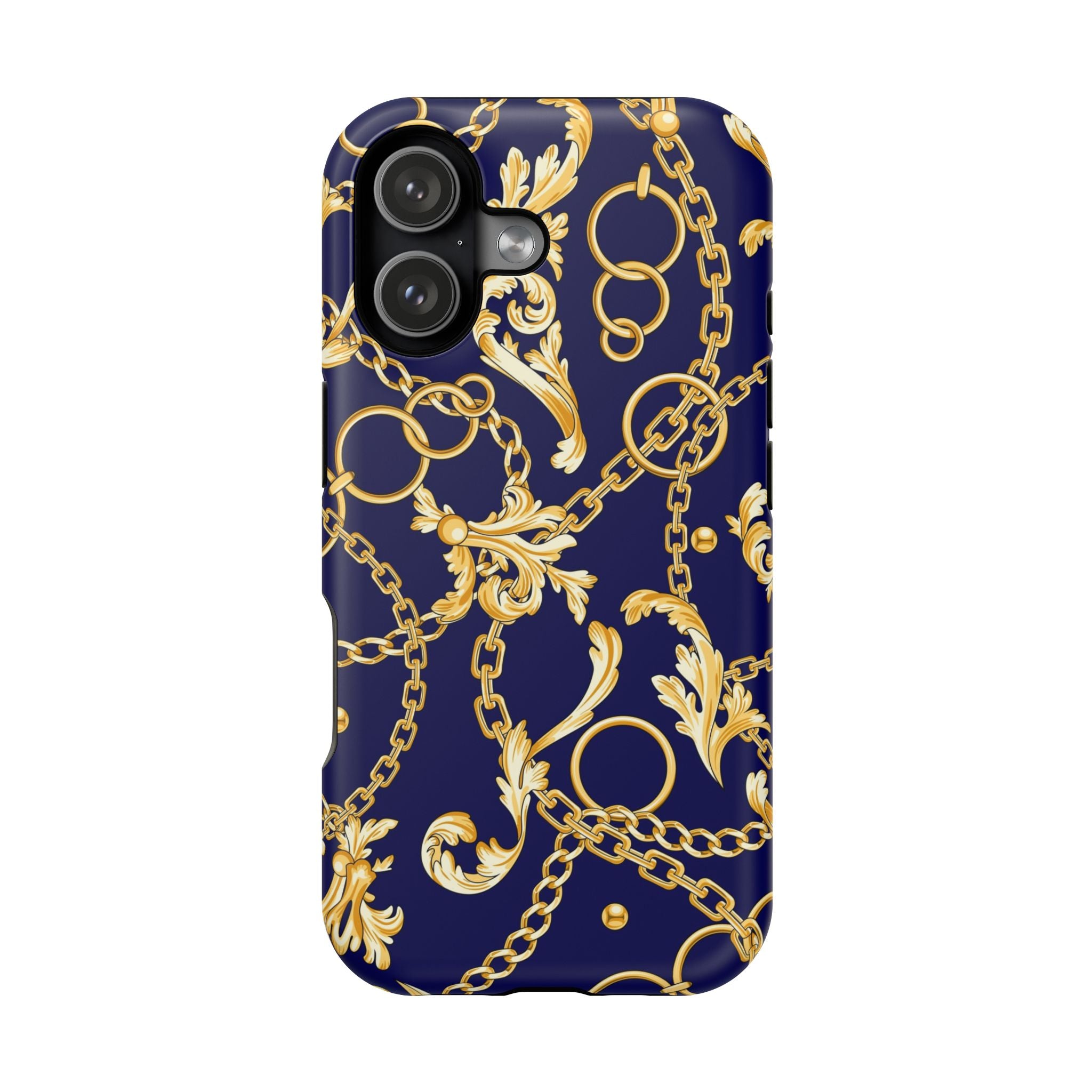 Golden Chain Impact-Resistant Phone Case