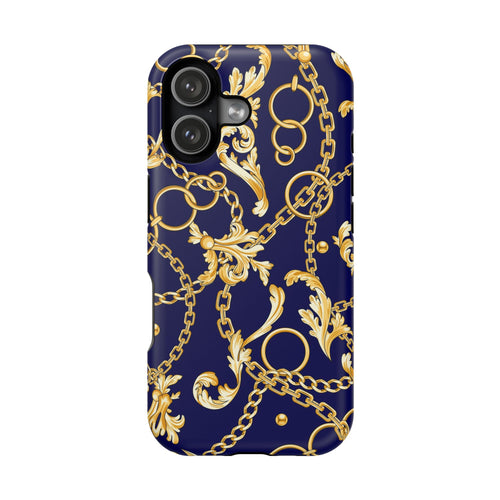 Baroque Gold Chain Impact-Resistant Phone Case