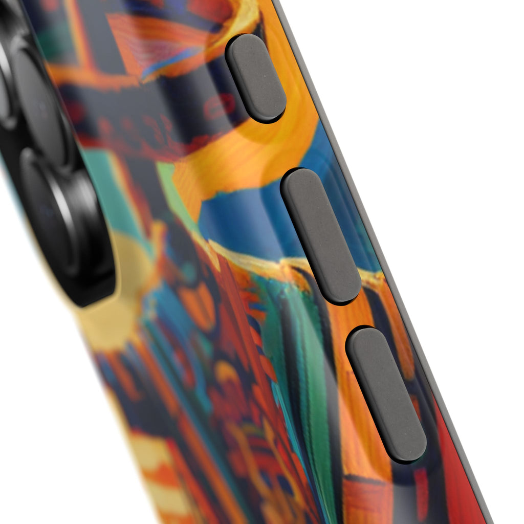 Aztec Sunset Phone Case — Impact‑Resistant Protective Cover