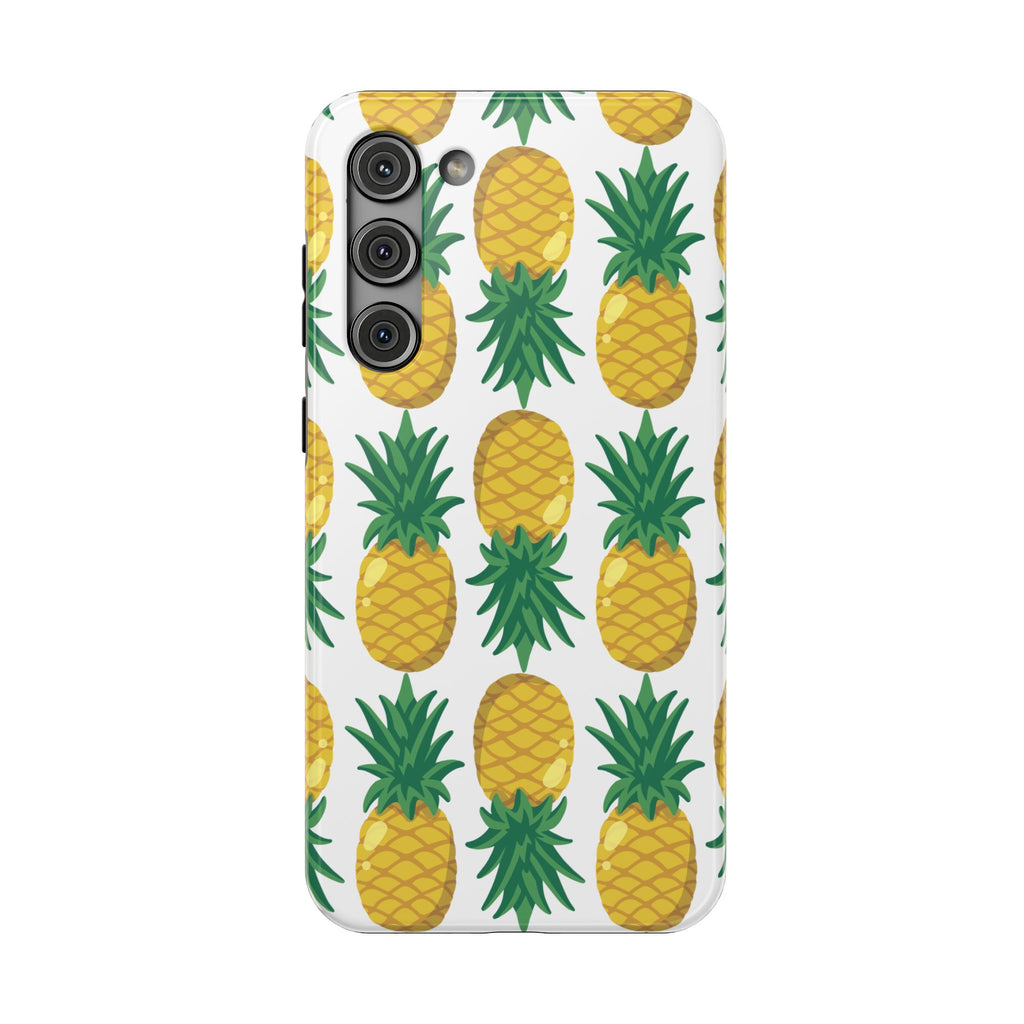 Pineapple Print Phone Case - Impact-Resistant