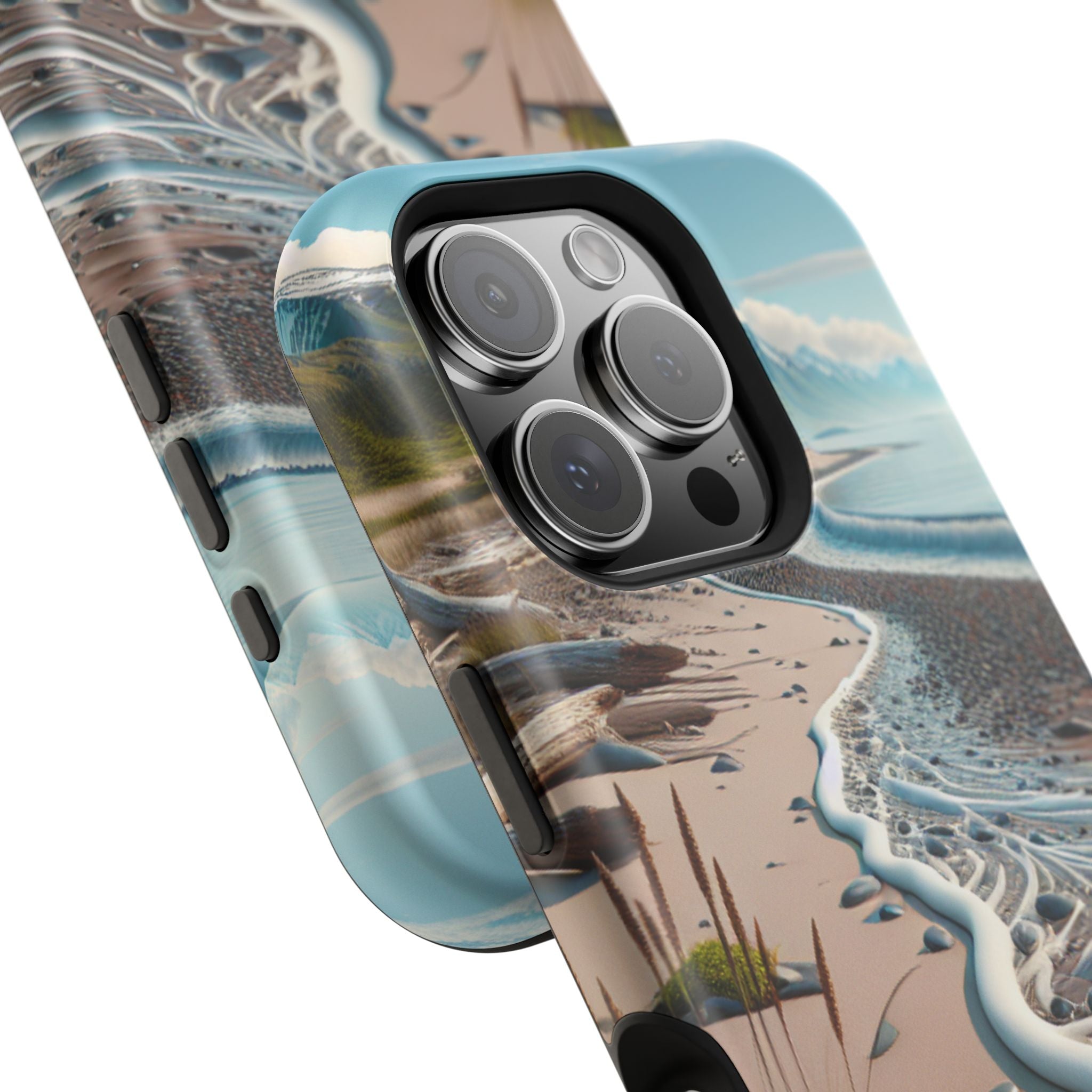Beach Landscape Impact Resistant Phone Case