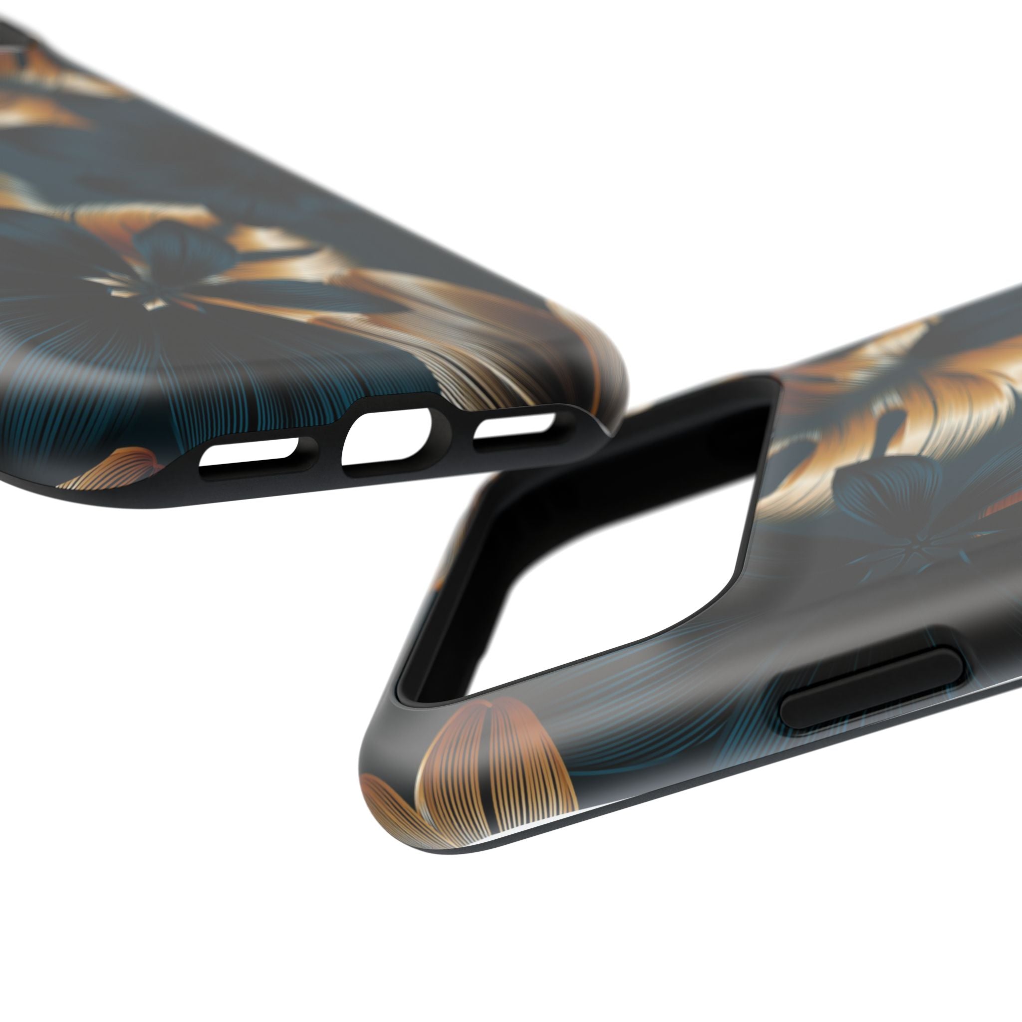 Floral Impact-Resistant Phone Case