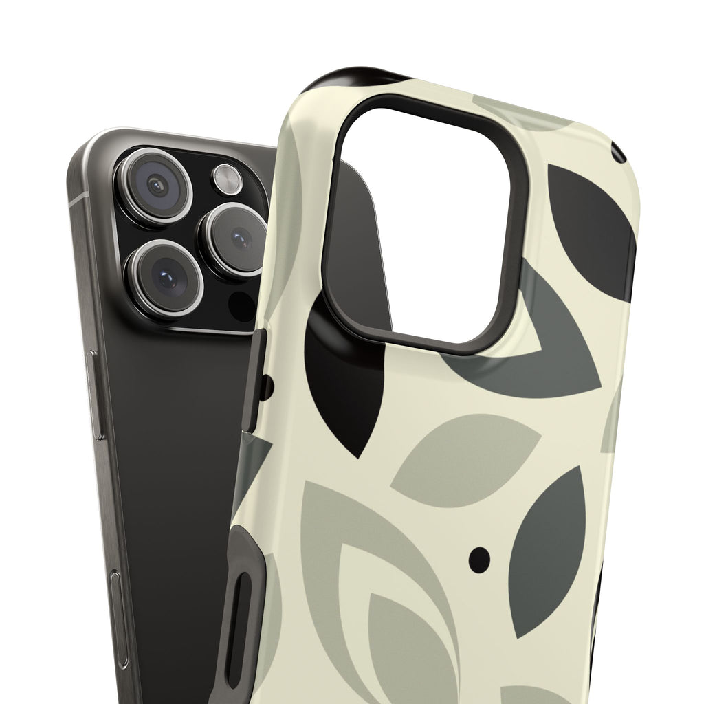 Modern Leaf Impact-Resistant Phone Cases