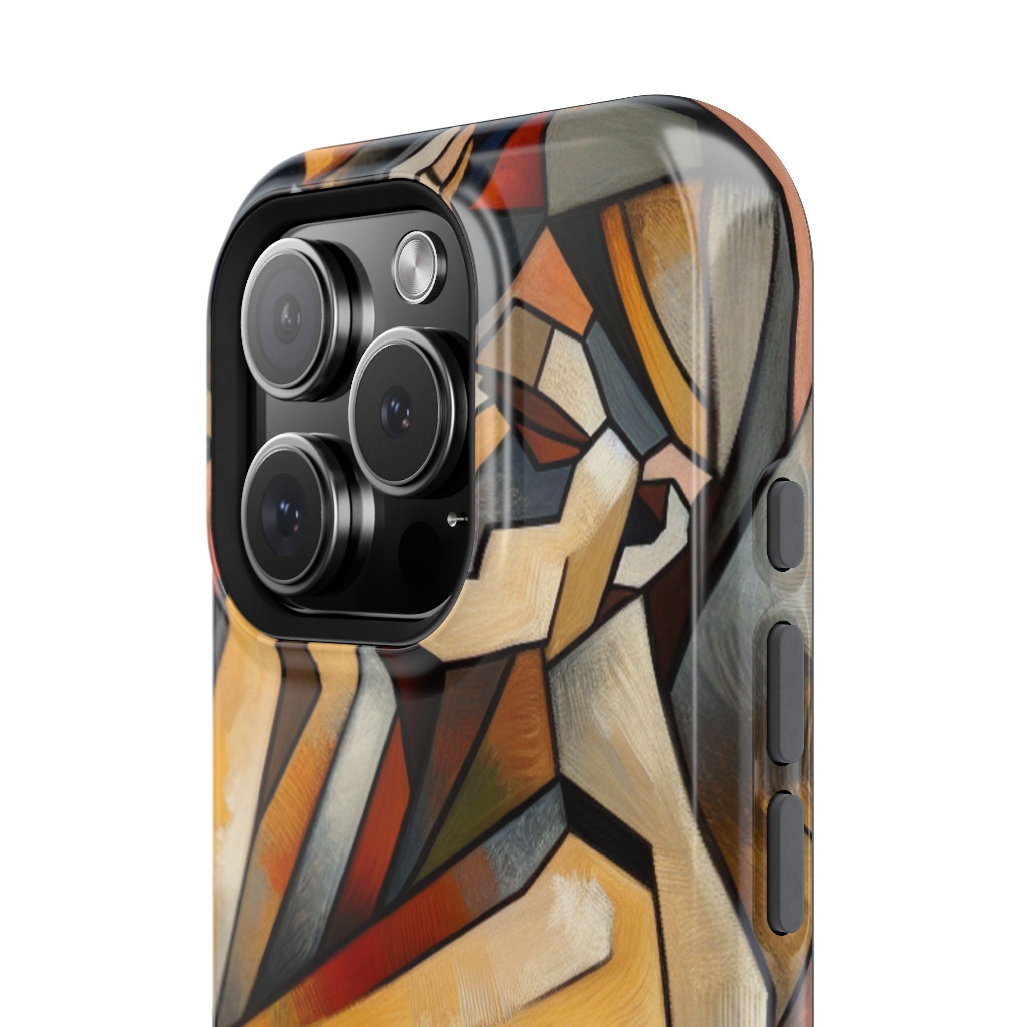 Impact Resistant Phone Case - Sleeping  Woman Abstract