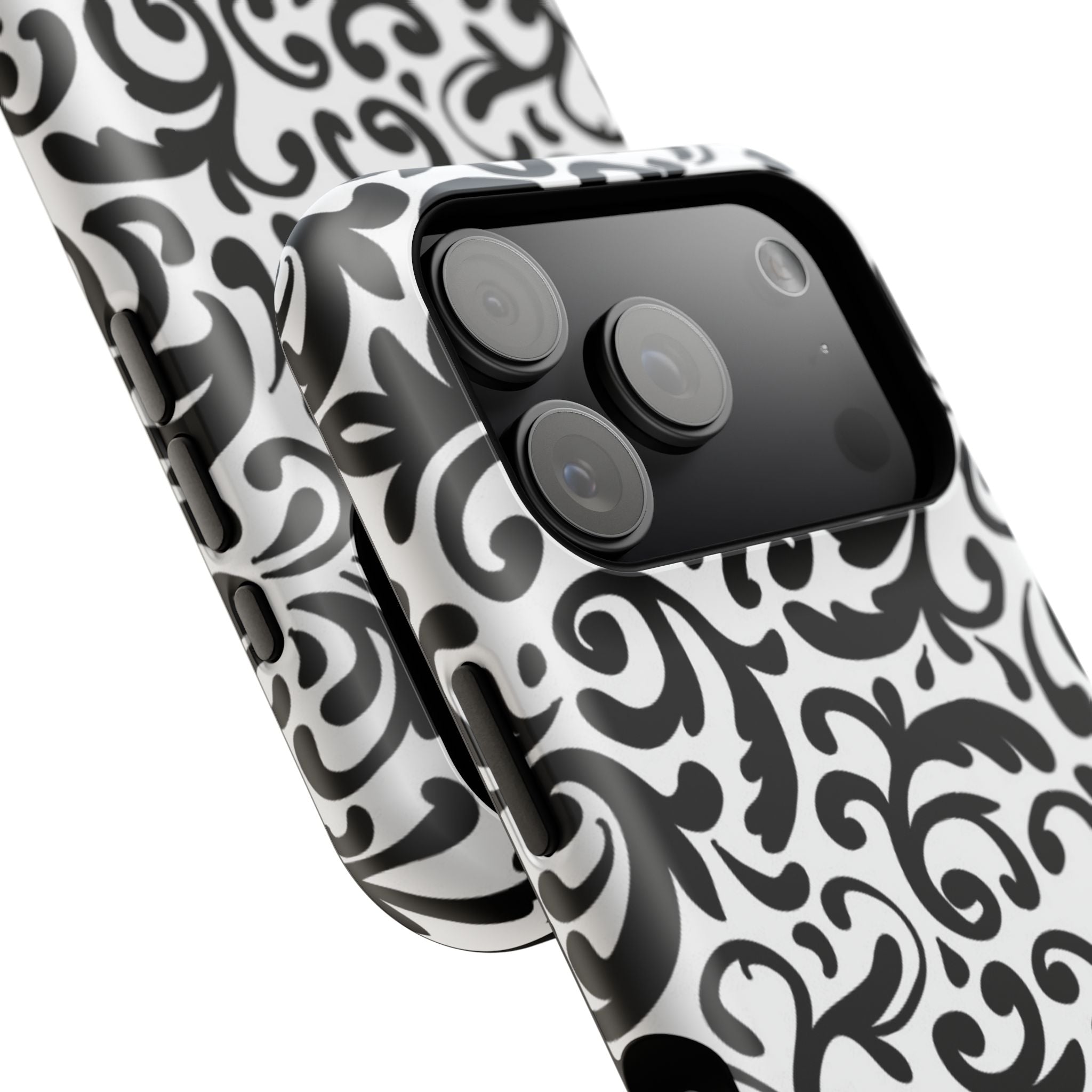 Stylish Black & White Design Phone Case