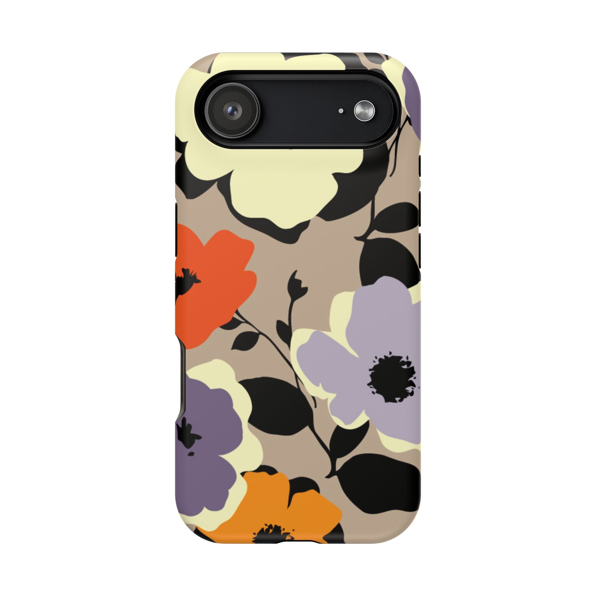 Floral Impact-Resistant Phone Case