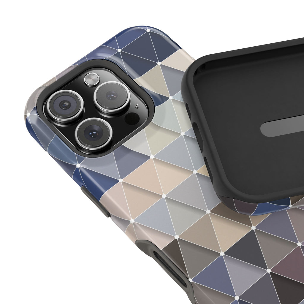 Geometric Phone Case - Stylish Impact-Resistant