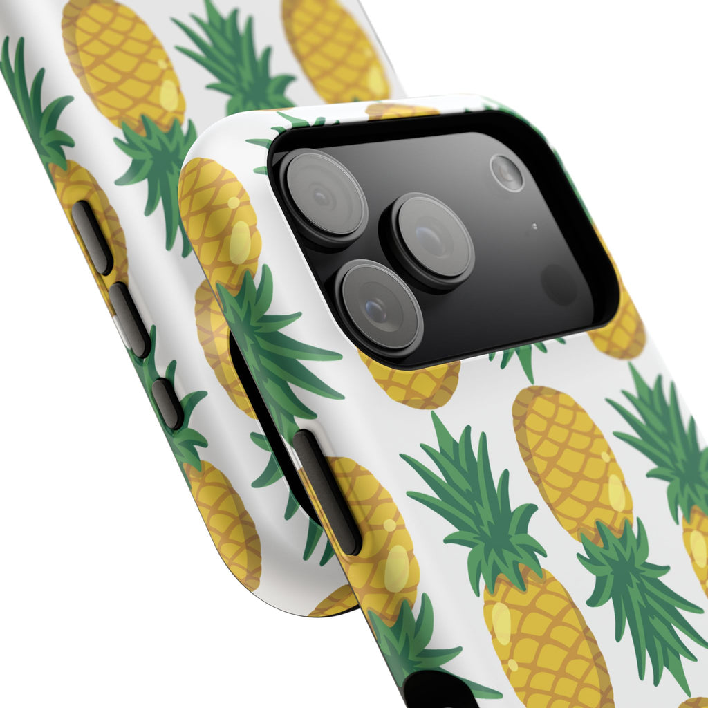 Pineapple Print Phone Case - Impact-Resistant