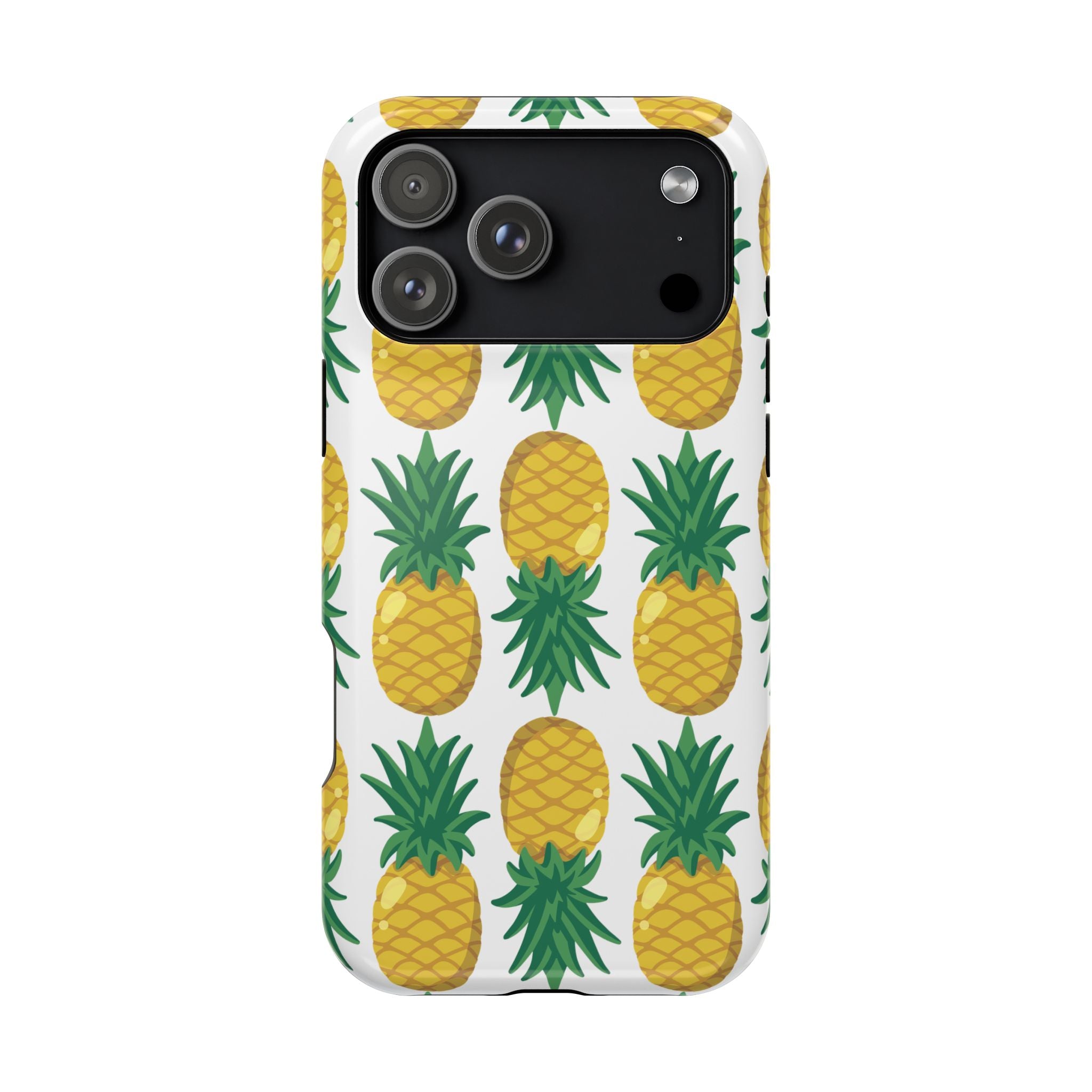 Pineapple Print Phone Case - Impact-Resistant