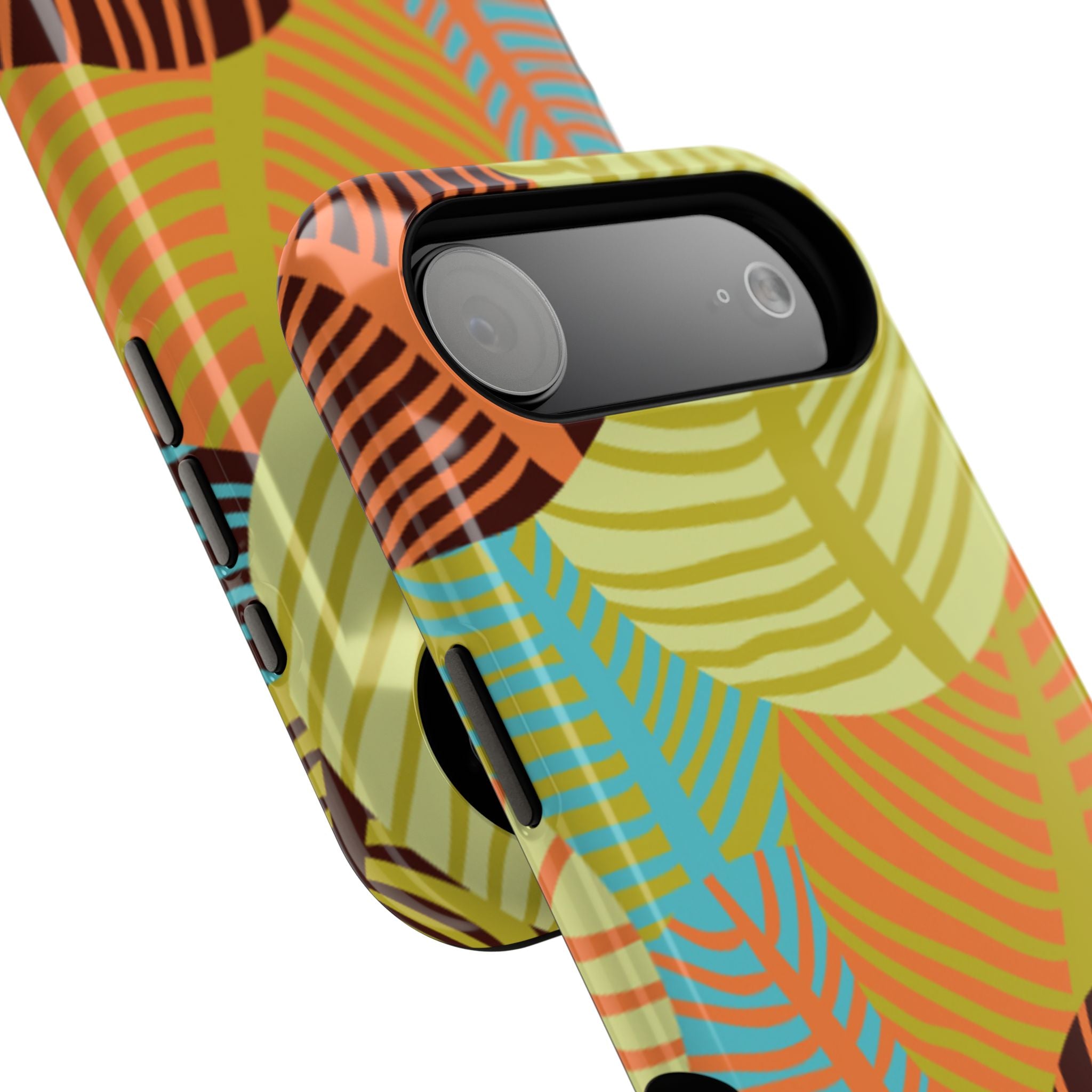 Vibrant Leafy Phone Impact-Resistant Case