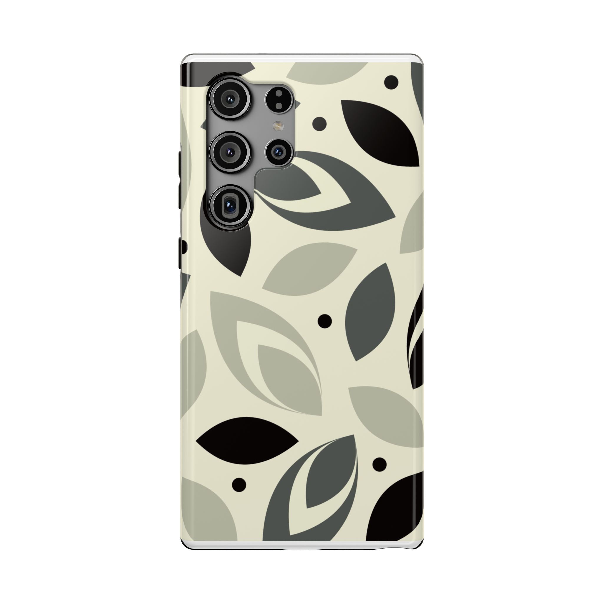 Modern Leaf Impact-Resistant Phone Cases