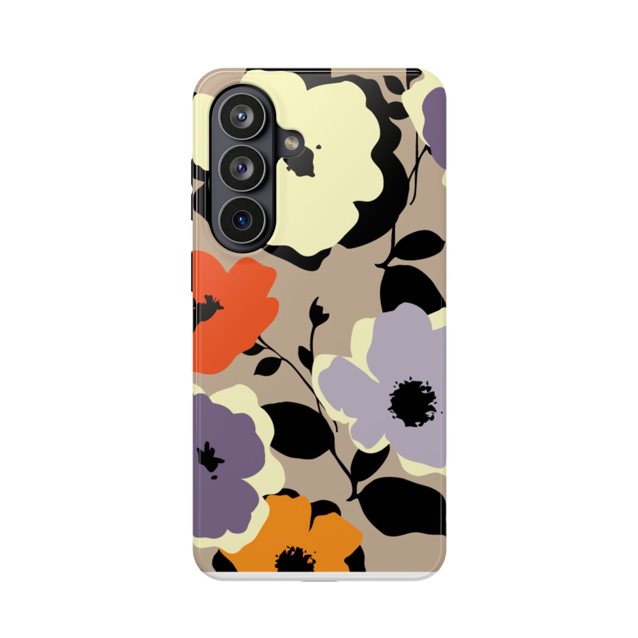 Floral Impact-Resistant Phone Case