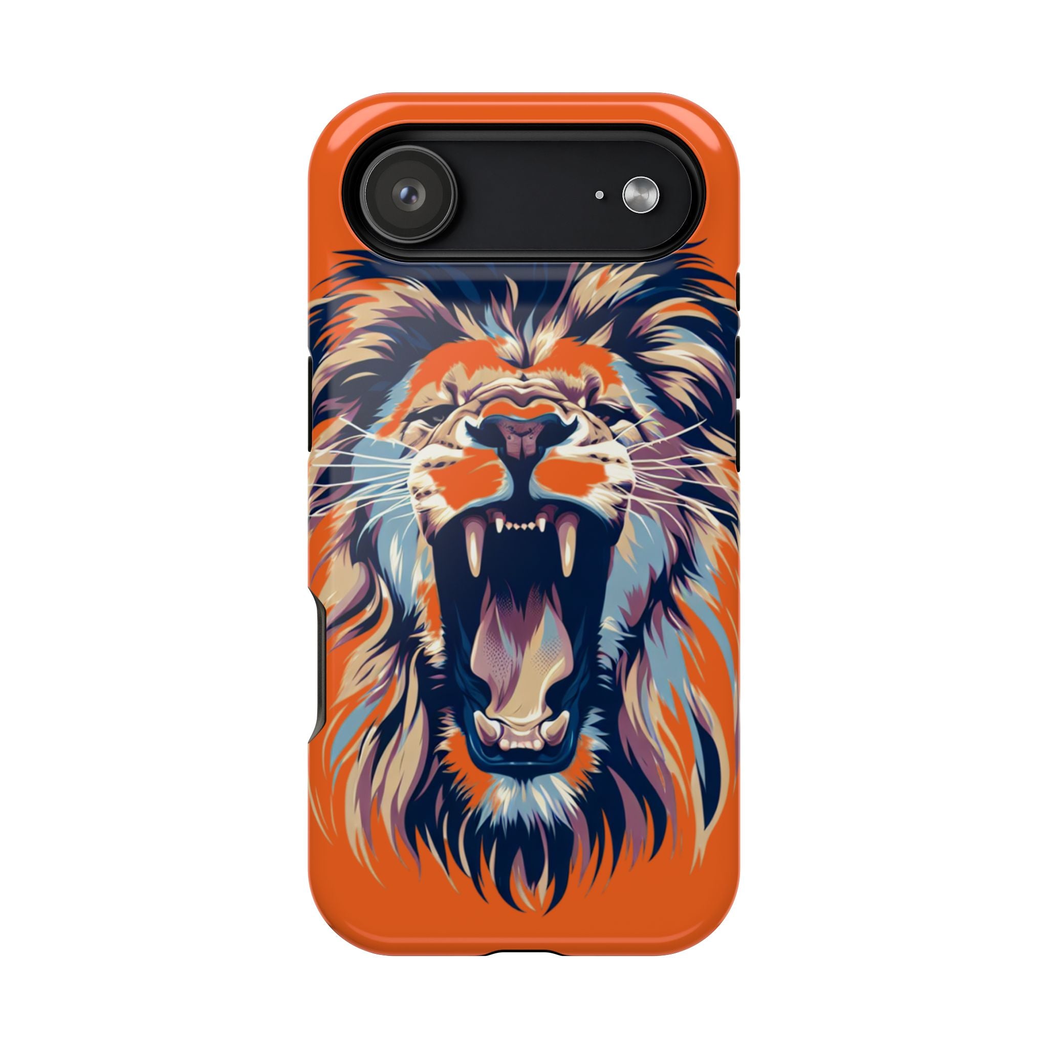 Wild Roar Lion Impact Resistant Phone Case