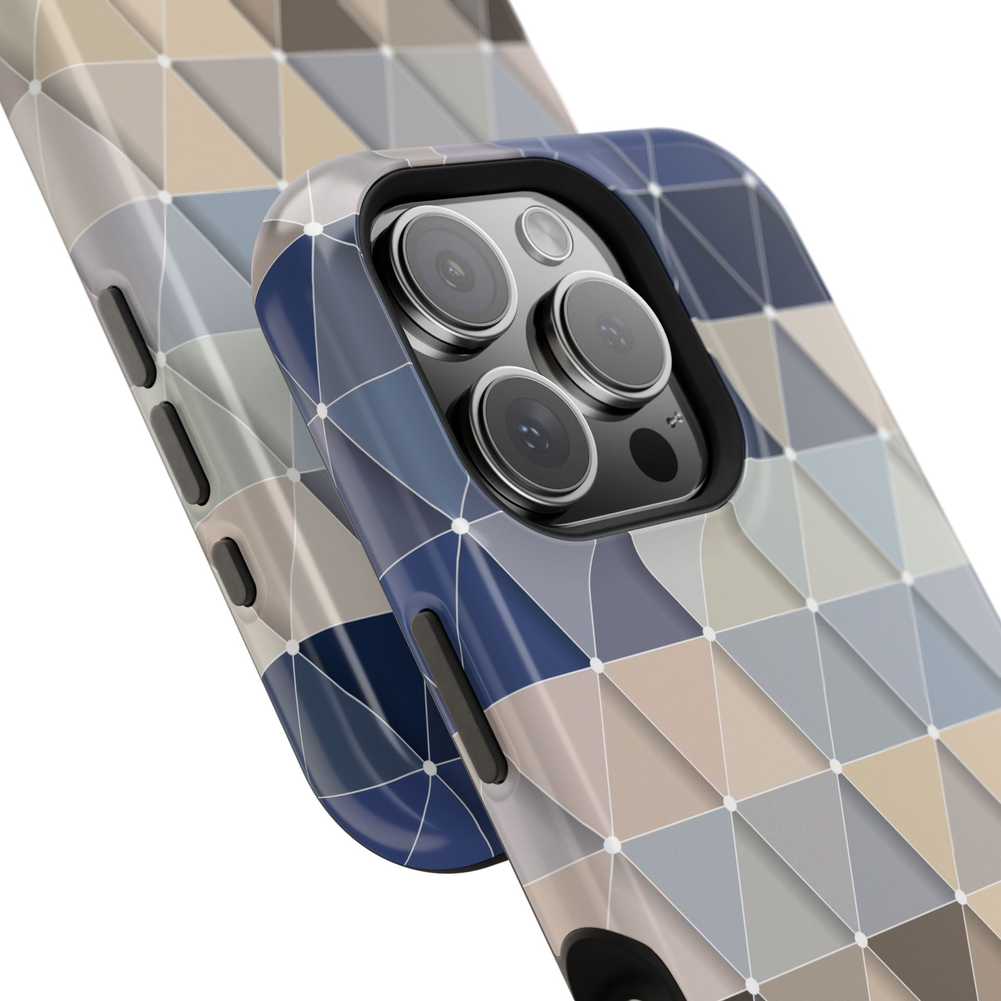 Geometric Phone Case - Stylish Impact-Resistant