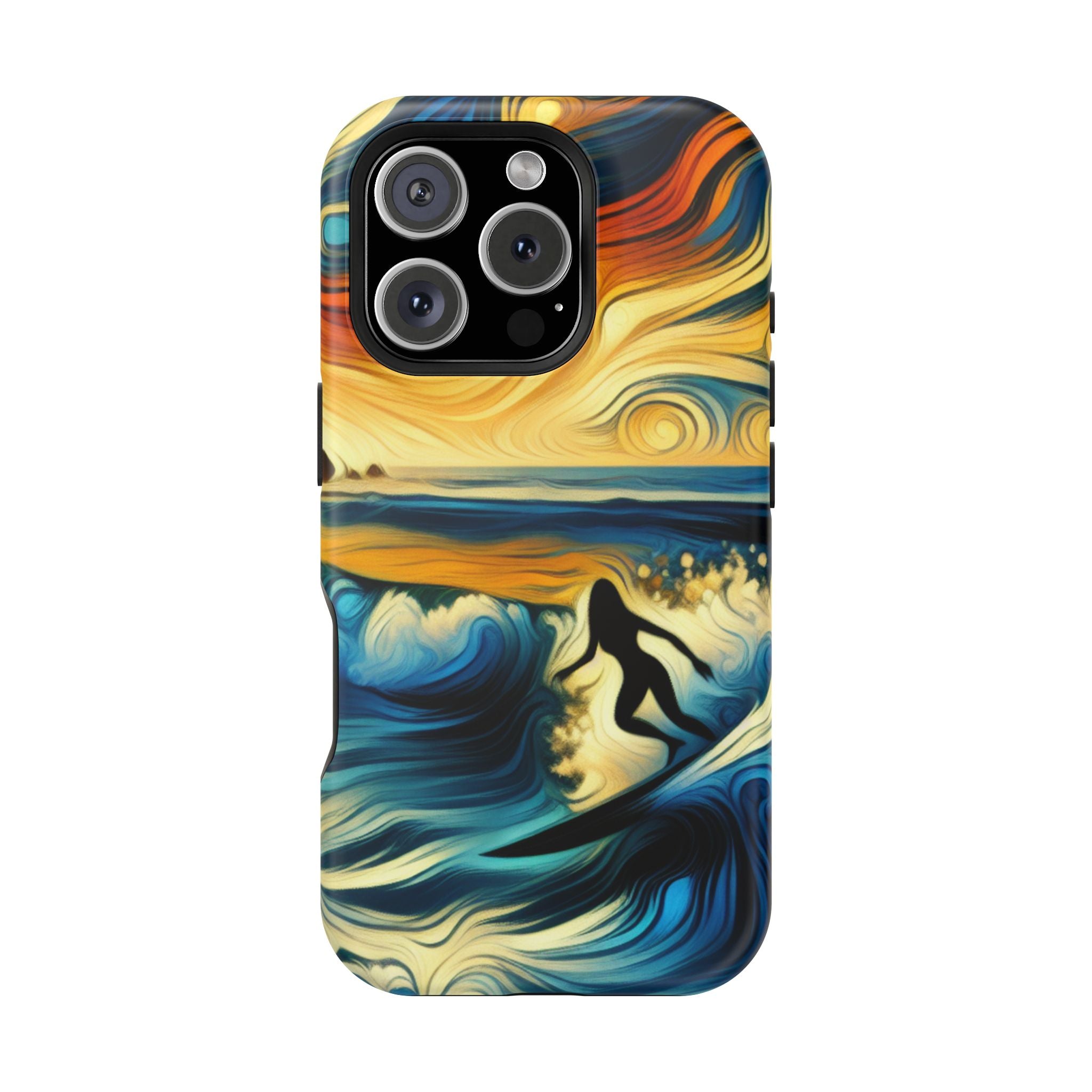 Phone Case - Surfing Girl Impact Resistant