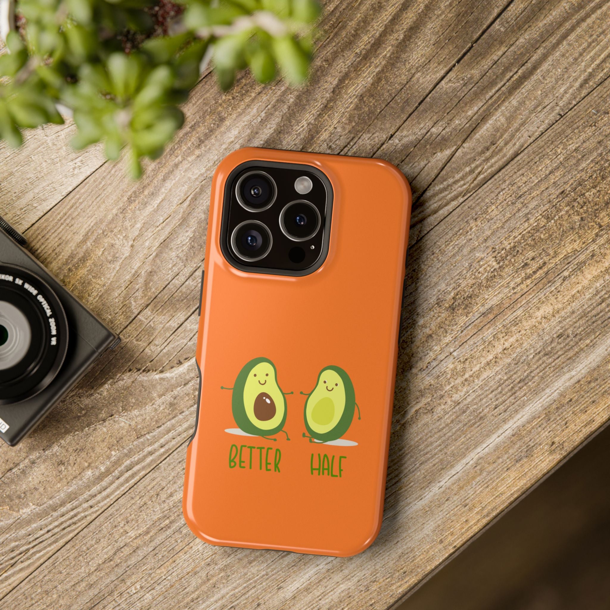 Avocado Better Half Impact Resistant Phone Case