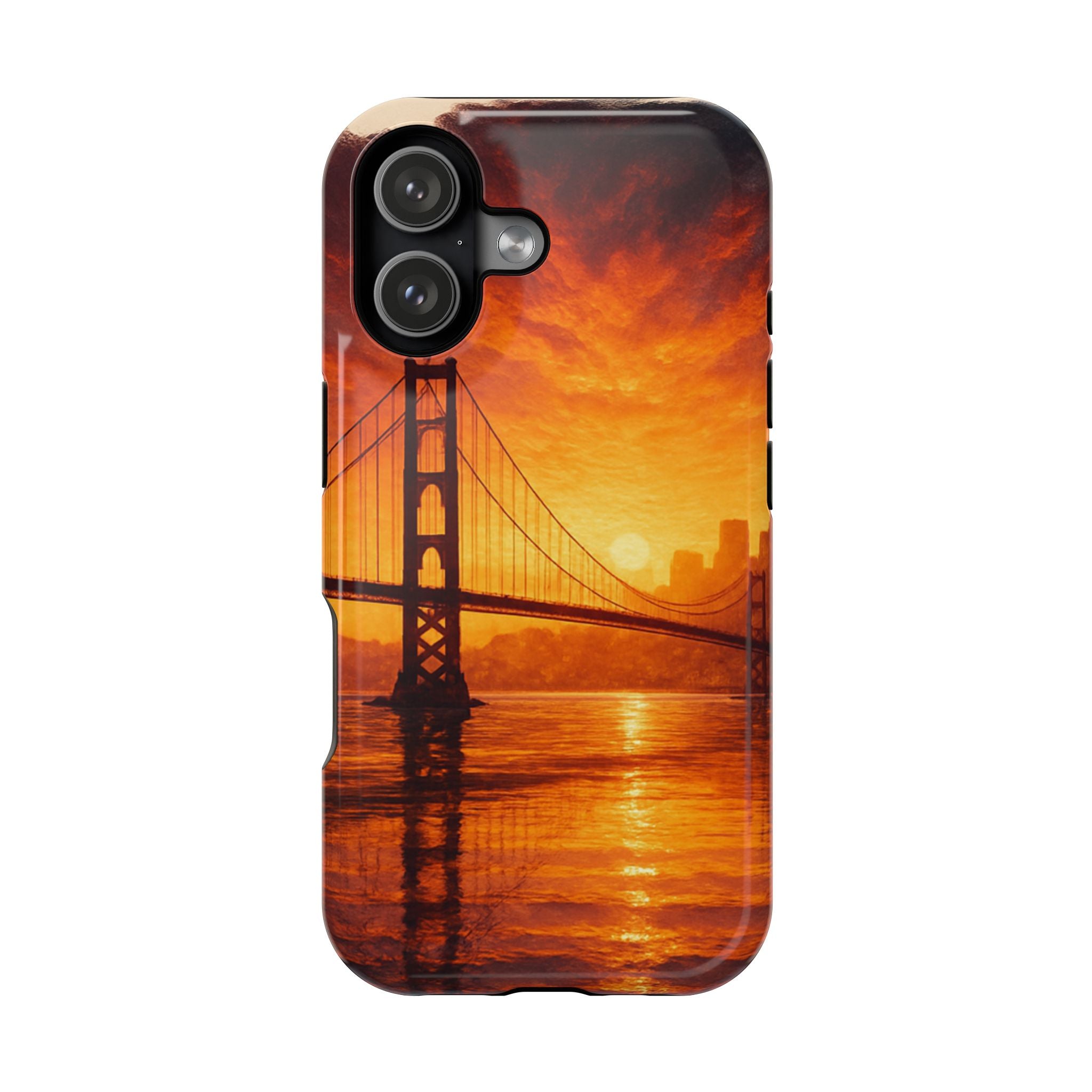 Golden Gate, Impact-Resistant iPhone Case
