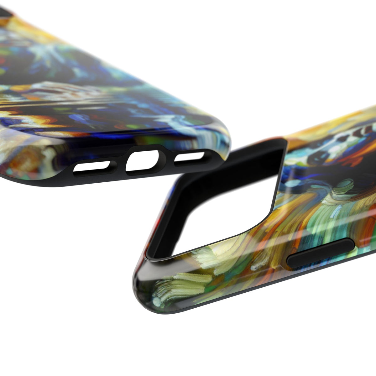 Impact-Resistant Phone Case — Colorful Surreal Mermaid Art