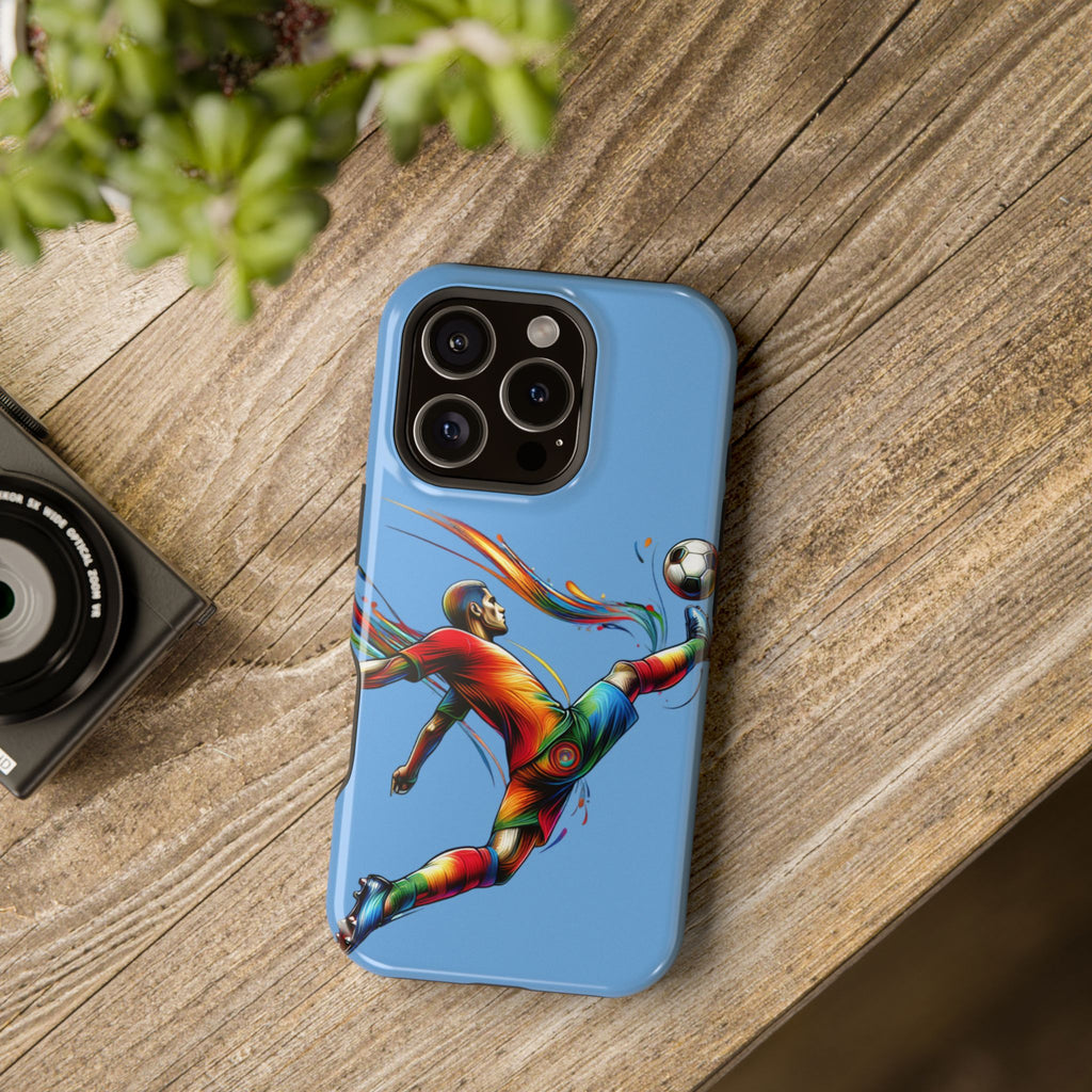 Soccer Art Impact Resistant Phone Case