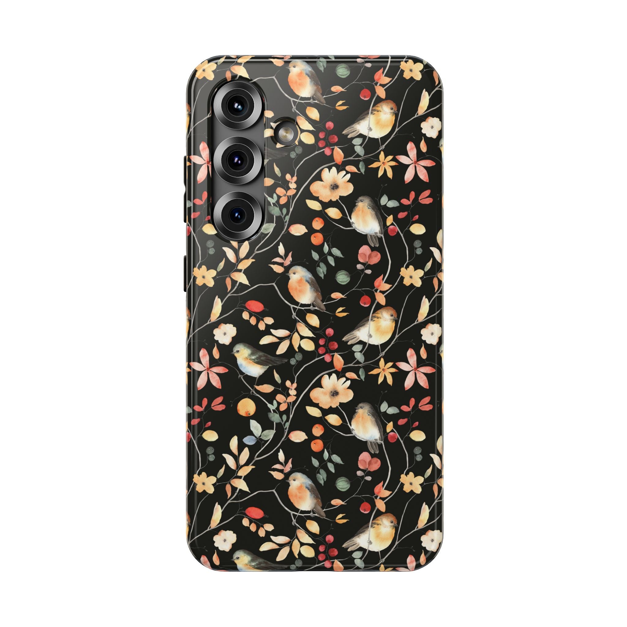 Floral Impact-Resistant Phone Case