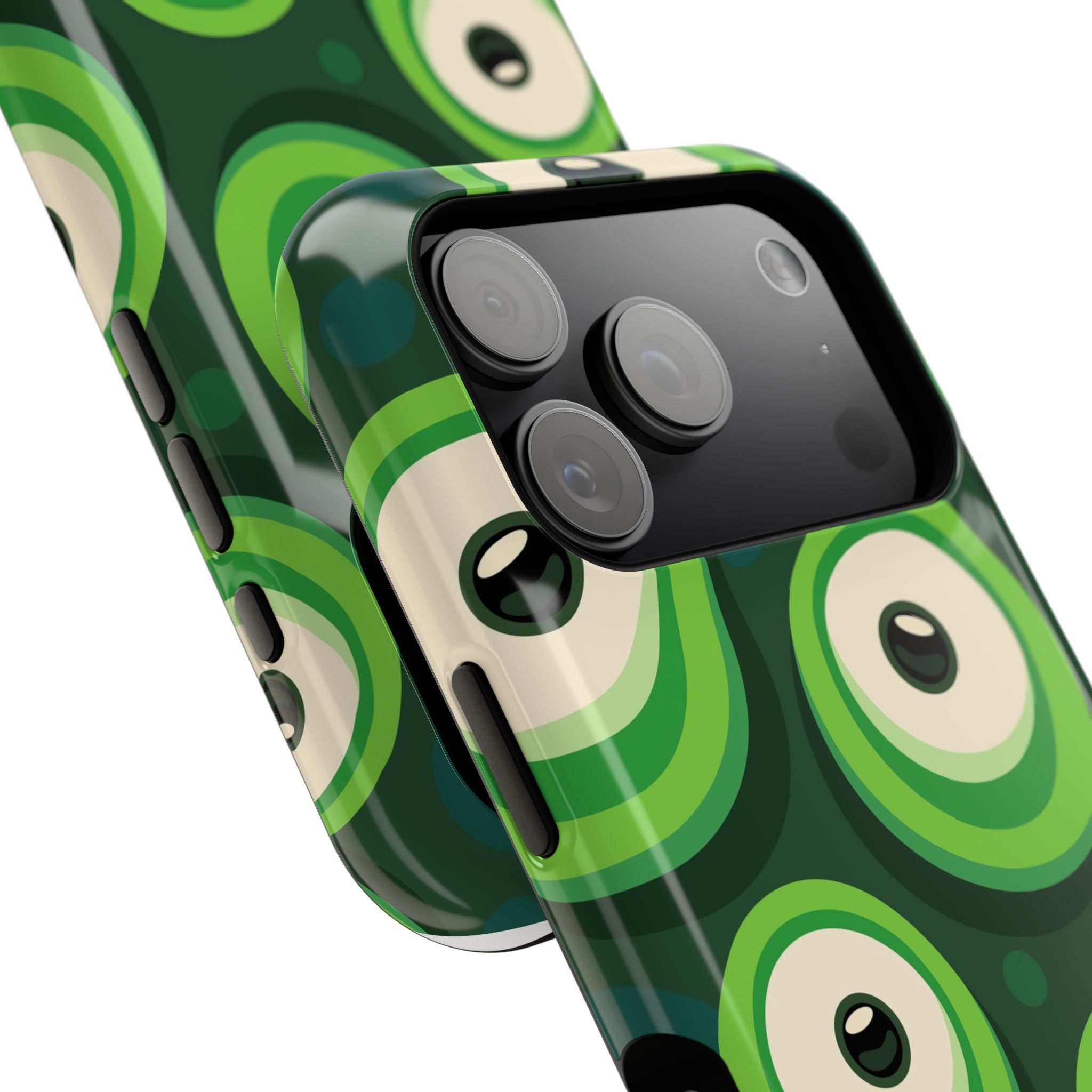 Whimsical Monster Phone Case, Impact-Resistant