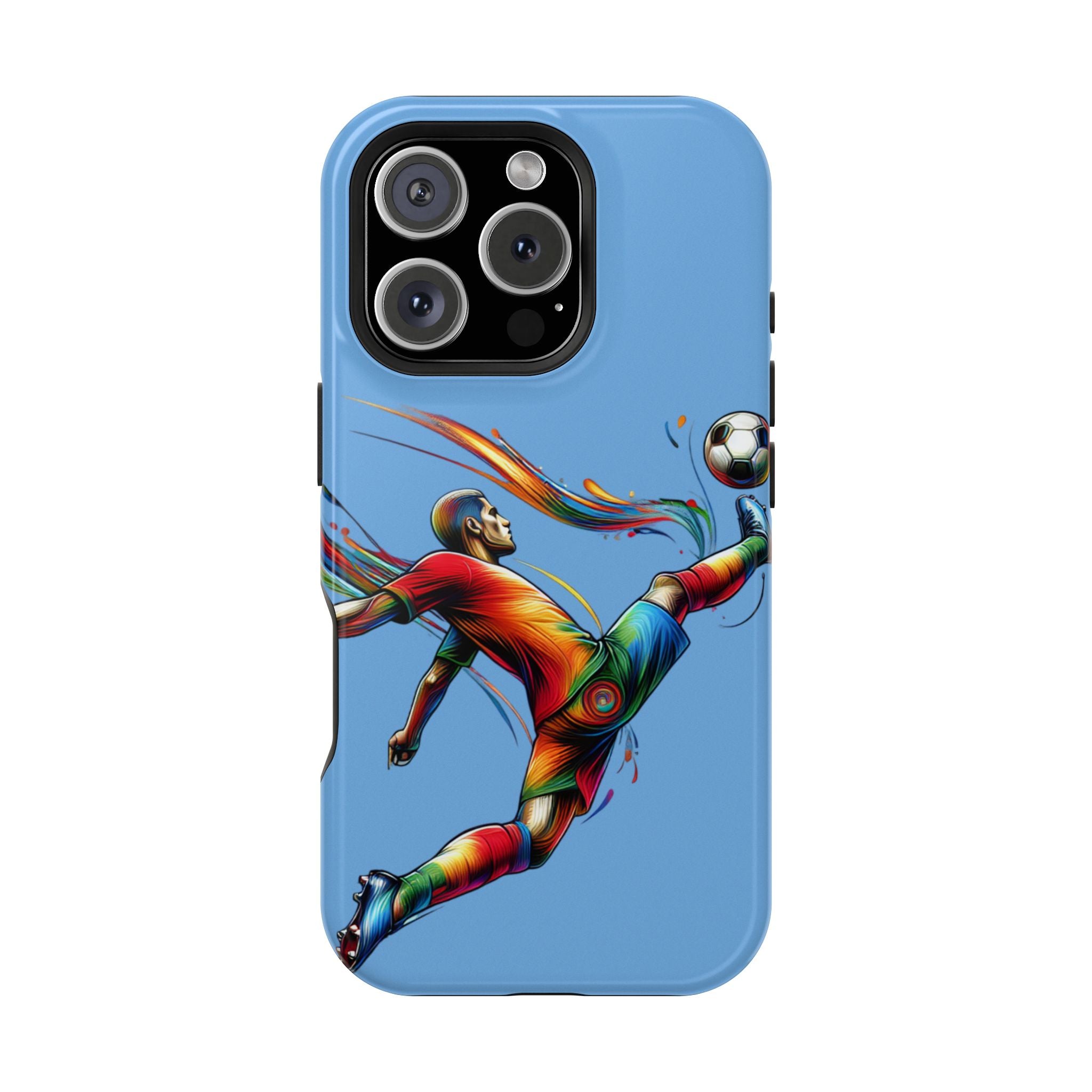 Soccer Art Impact Resistant Phone Case