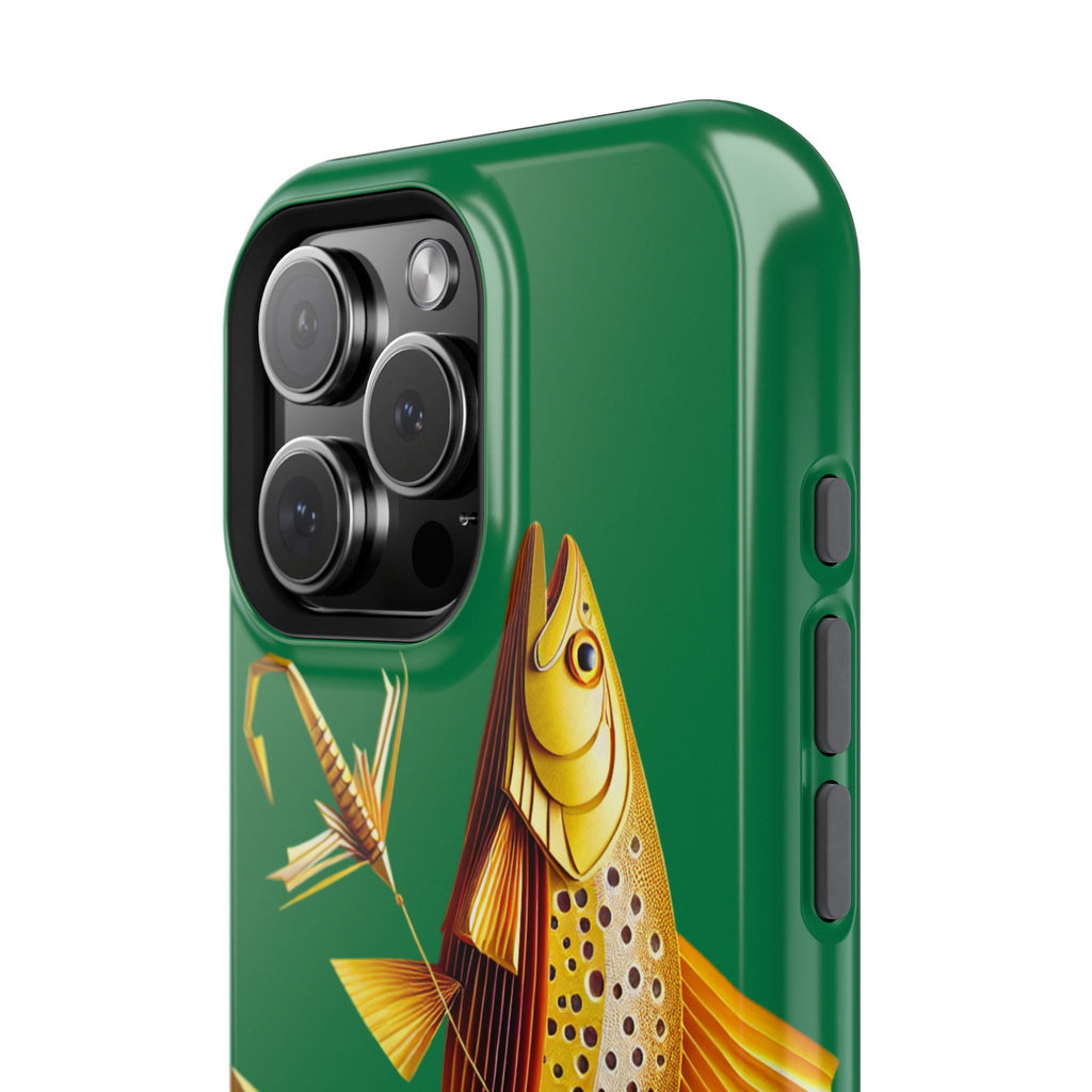 Impact Resistant Phone Case,  Lucky Charm Fish, Outdoor Enthusiast Gift