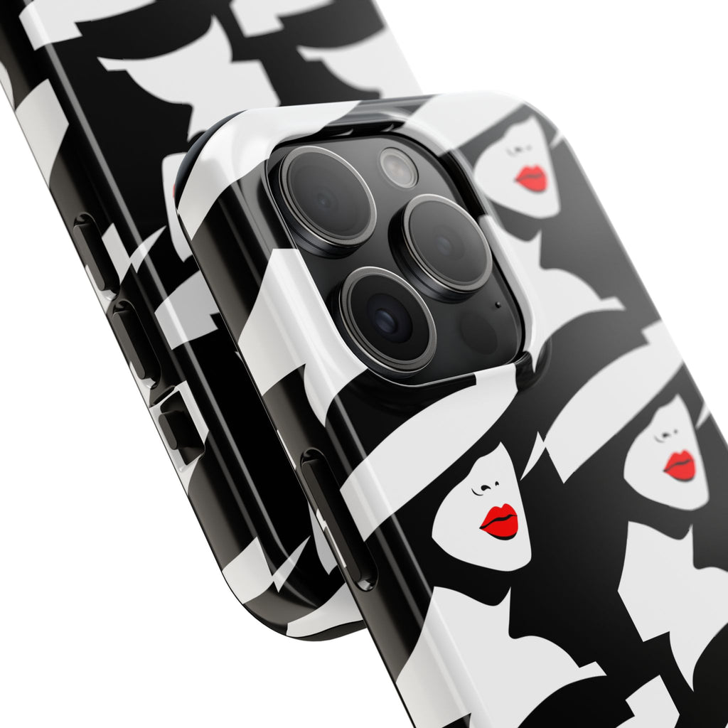 Retro Chic Tough Phone Case