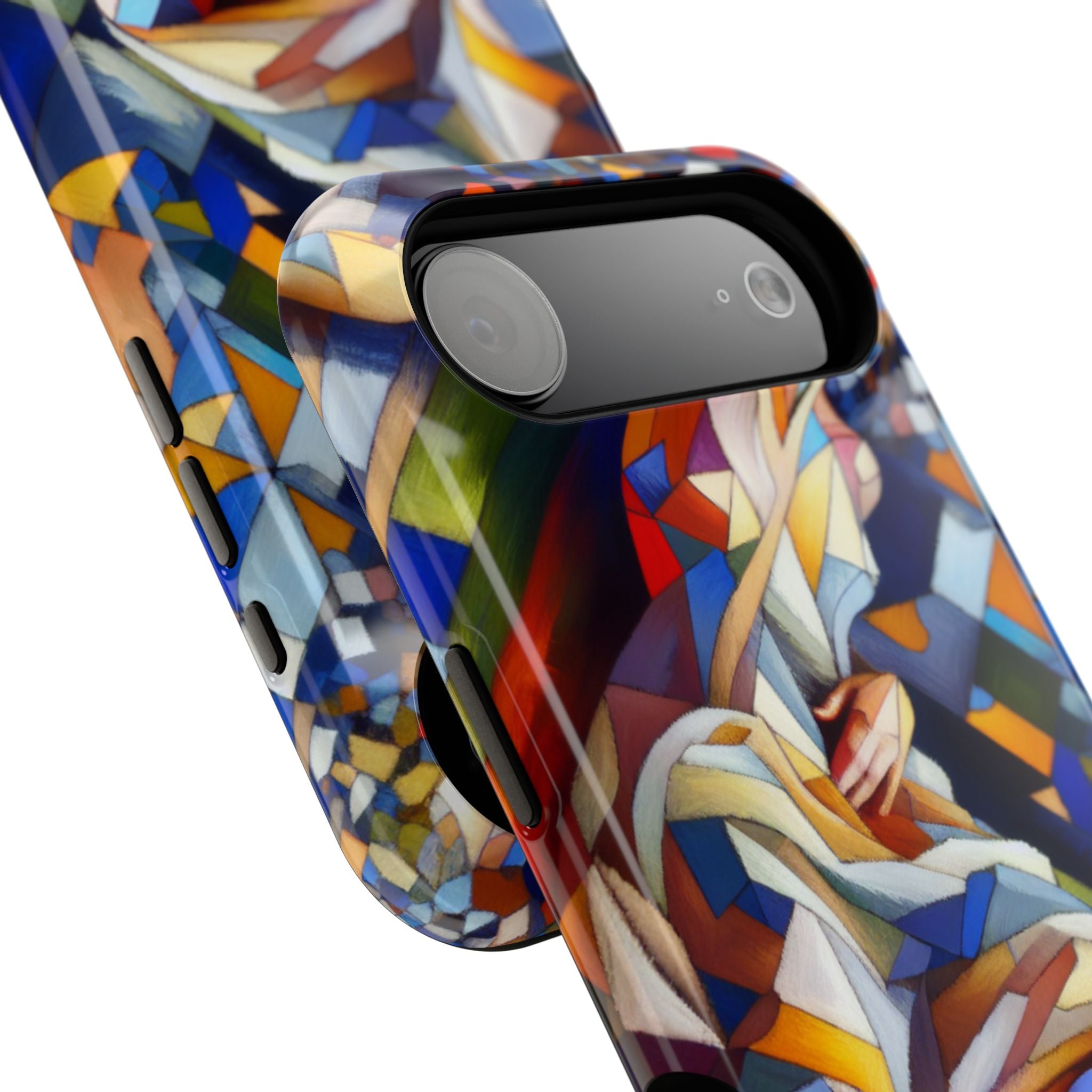 Impact Resistant Phone Case - Beautiful Woman Abstract Design