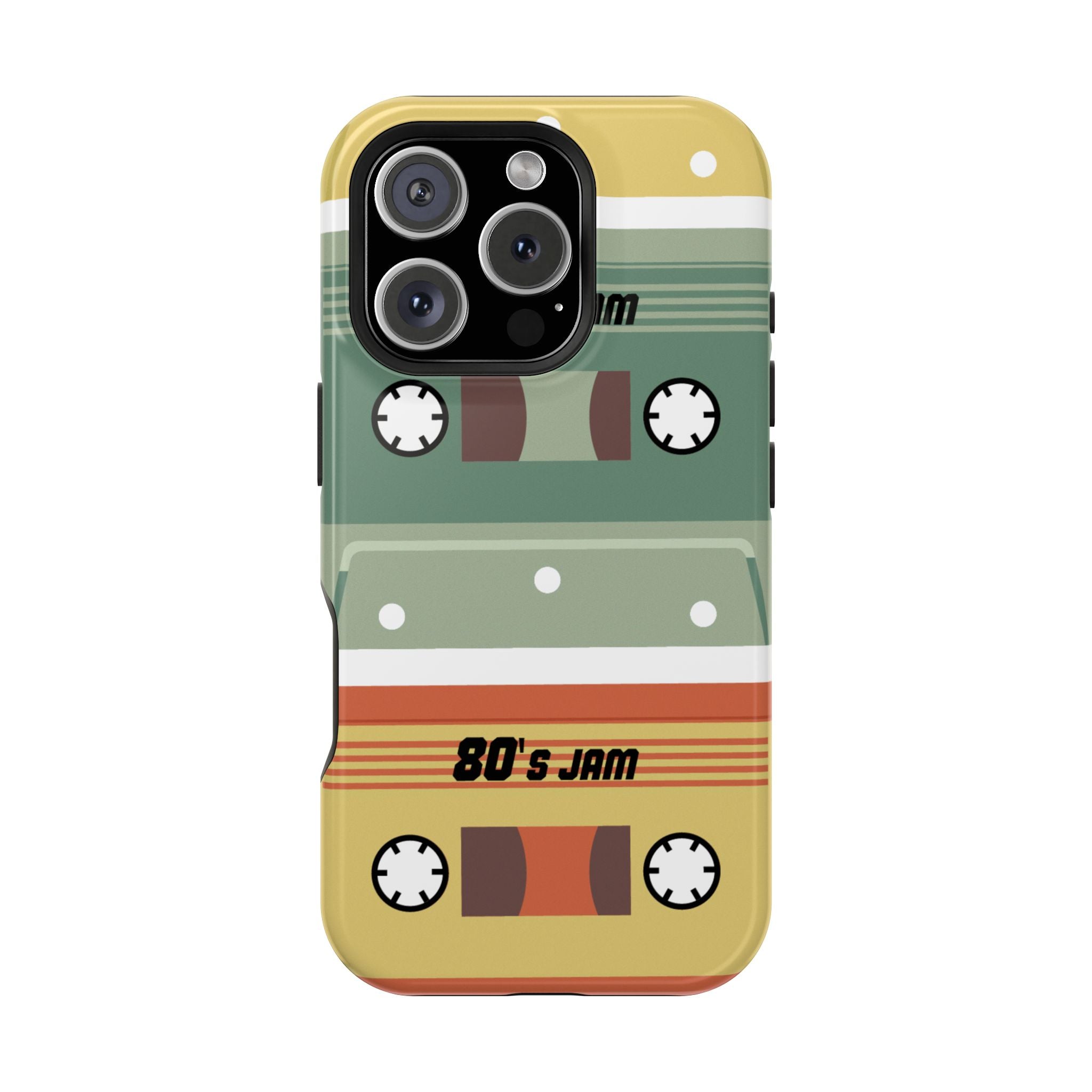 Phone Case - Retro Cassette Tape Impact Resistant