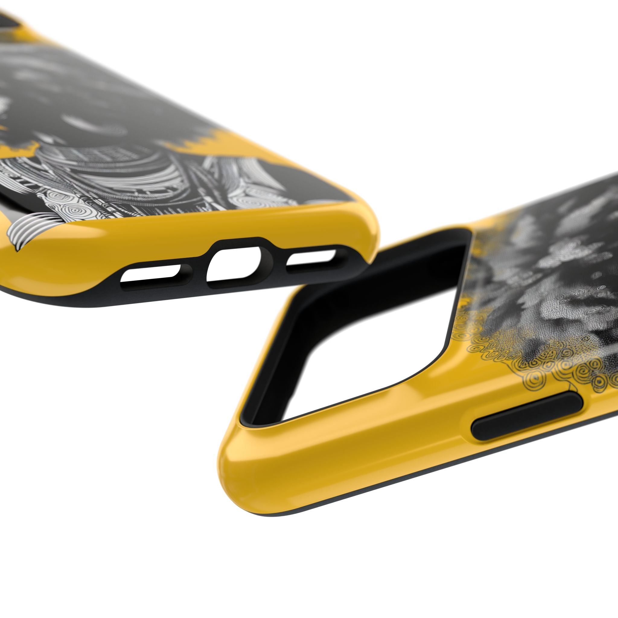 Bold African Art Impact Resistant  Phone Case