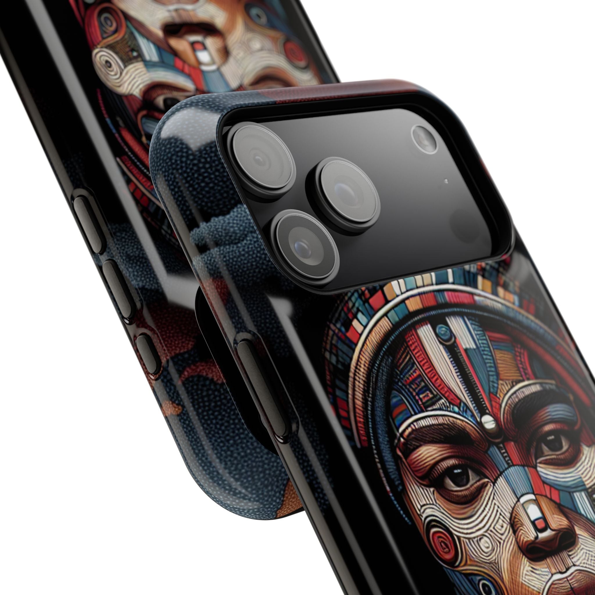 Cultural Art Impact Resistant Phone Case