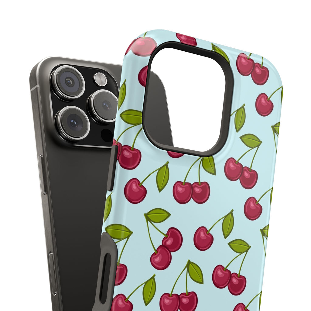 Cherry Pattern Phone Case, Cute Cherry