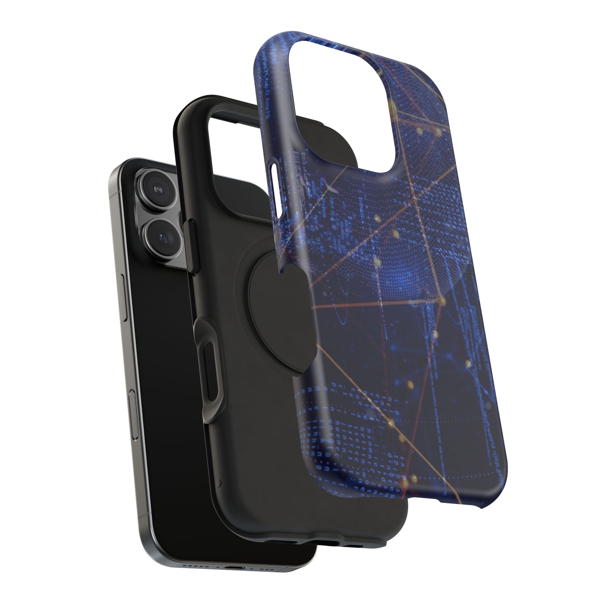 Geometric Impact-Resistant Phone Case