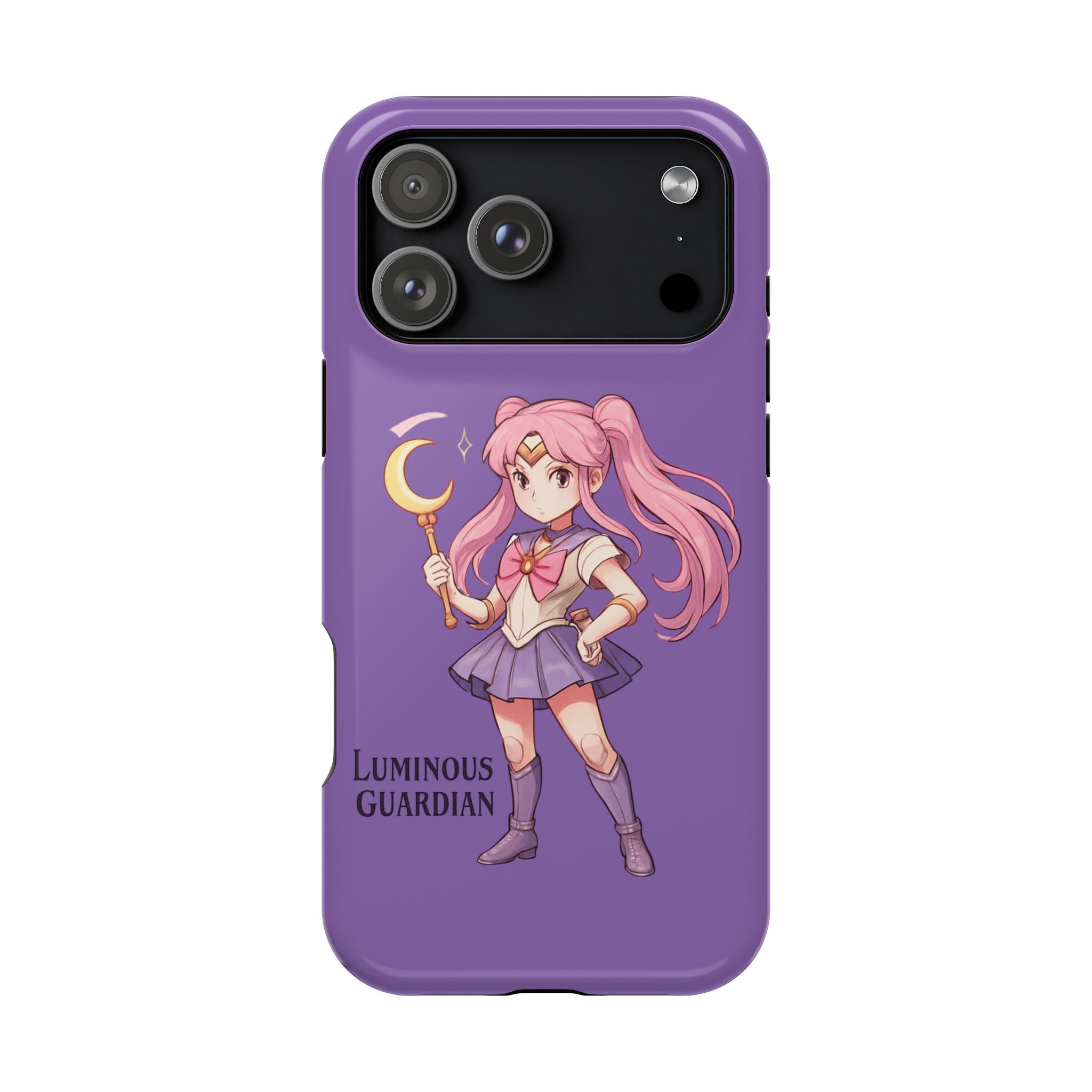 Luminous Guardian Phone Case, Impact-Resistant