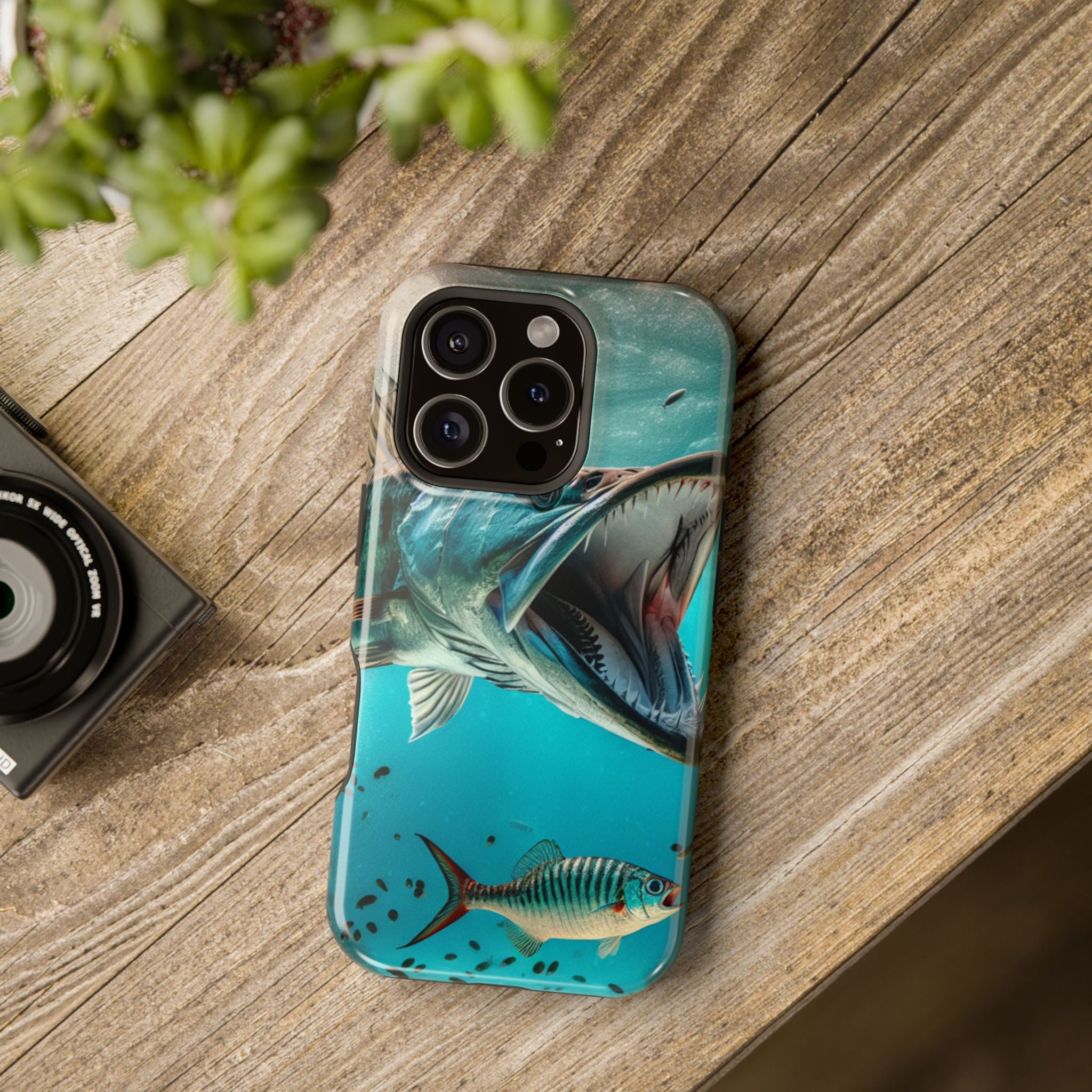 Fish Ocean Life, Impact Resistant Durable Phone Cover, Outdoor Adventure