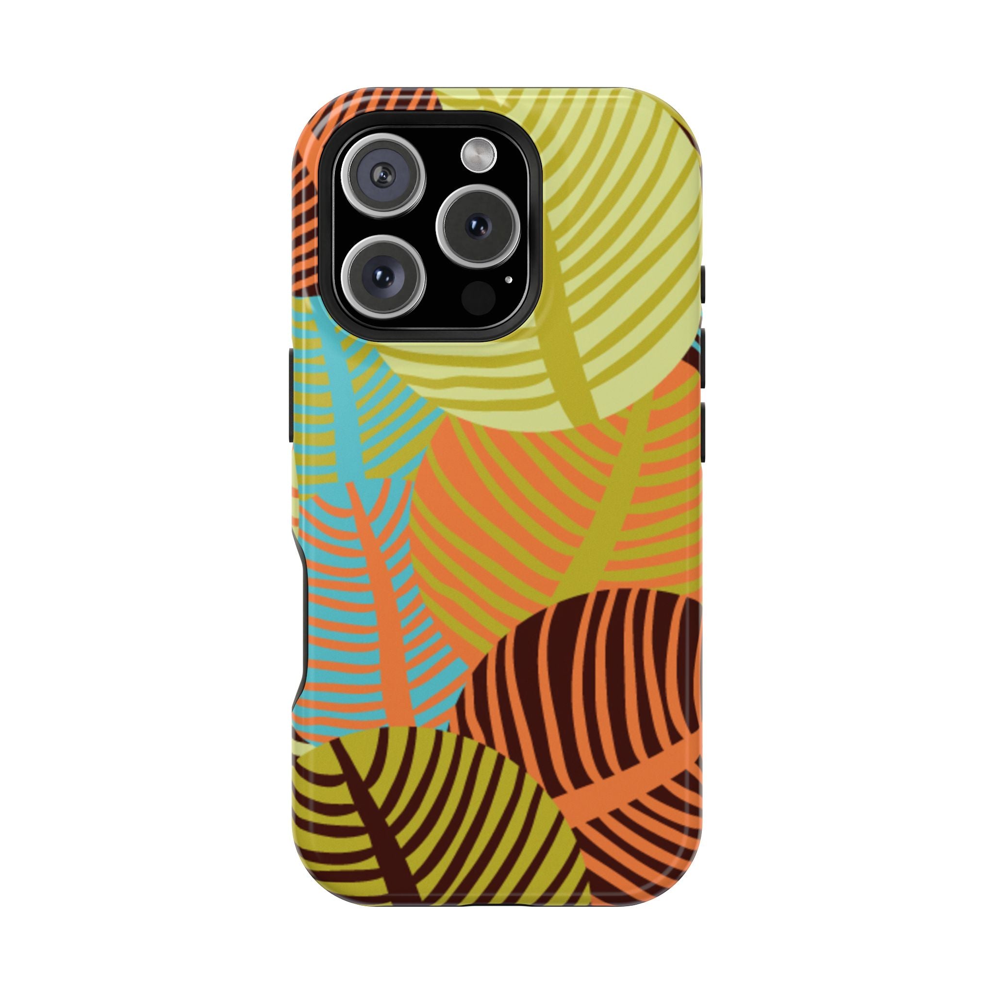 Vibrant Leafy Phone Impact-Resistant Case