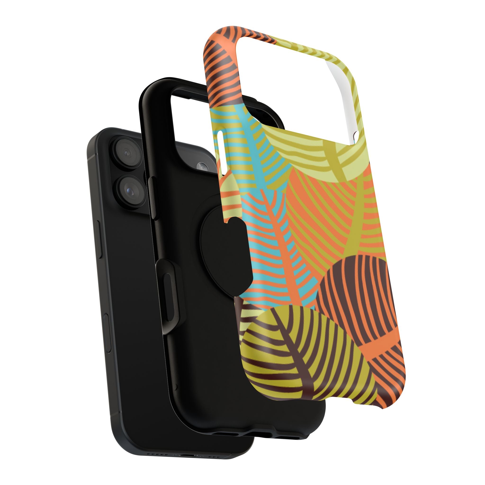Vibrant Leafy Phone Impact-Resistant Case