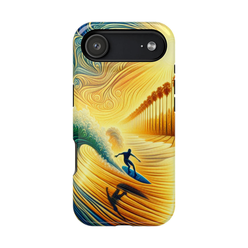 Surfer Sunrise Impact-Resistant Phone Case
