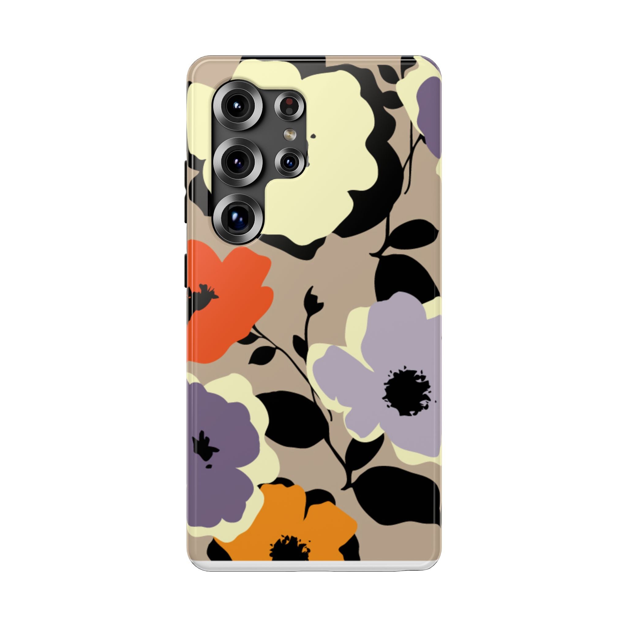 Floral Impact-Resistant Phone Case