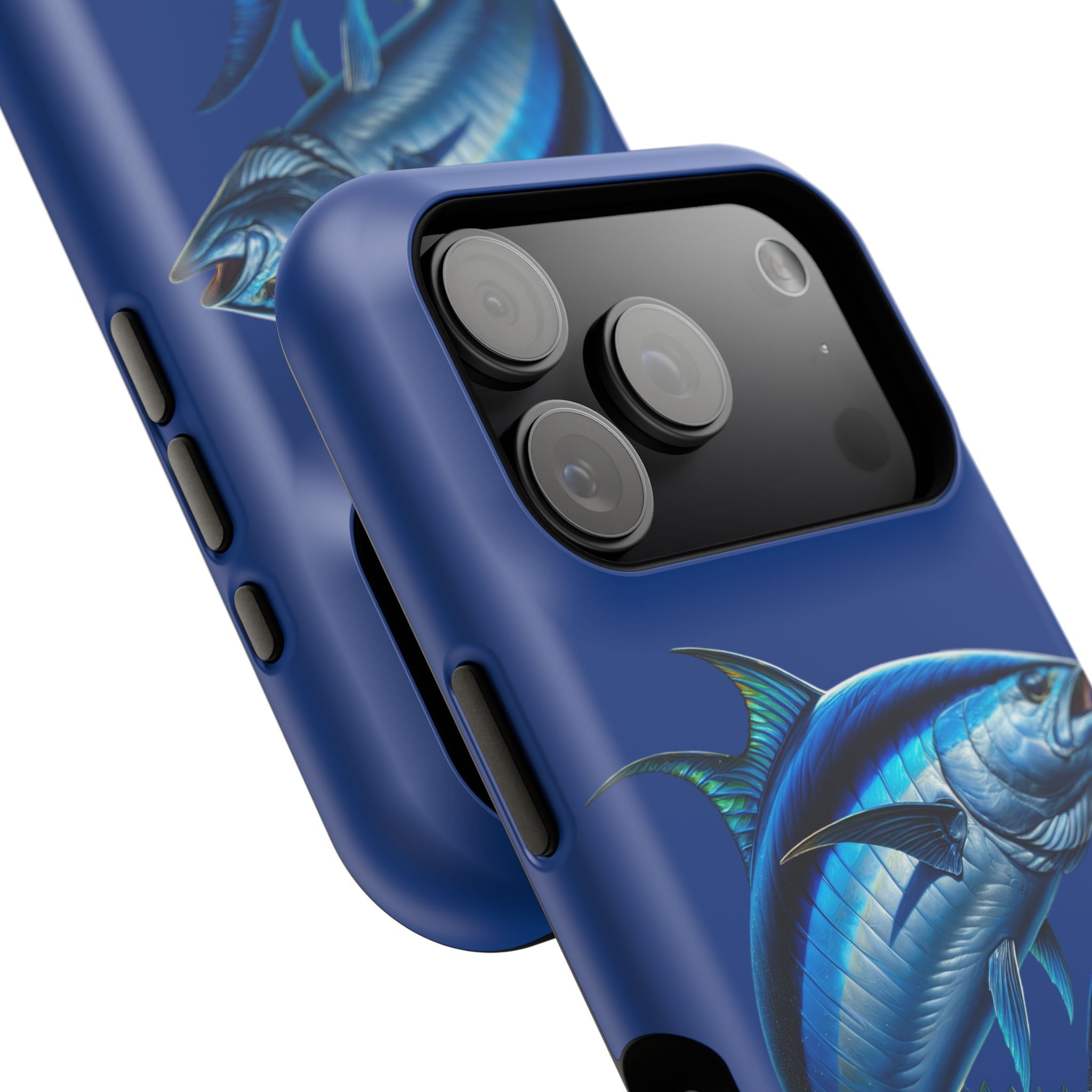 Impact Resistant Phone Case - Blue Fin