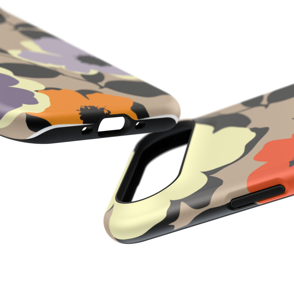 Floral Impact-Resistant Phone Case