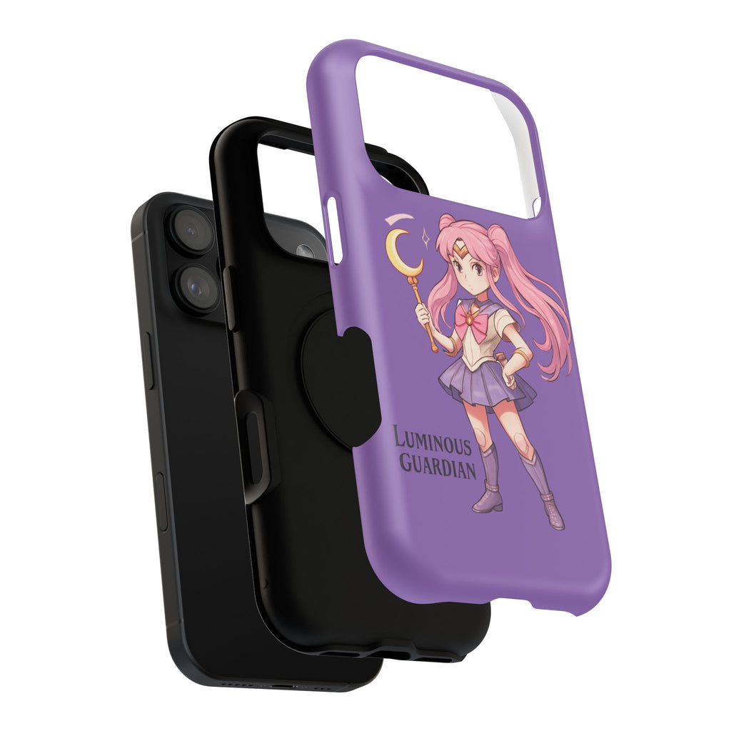 Luminous Guardian Phone Case, Impact-Resistant