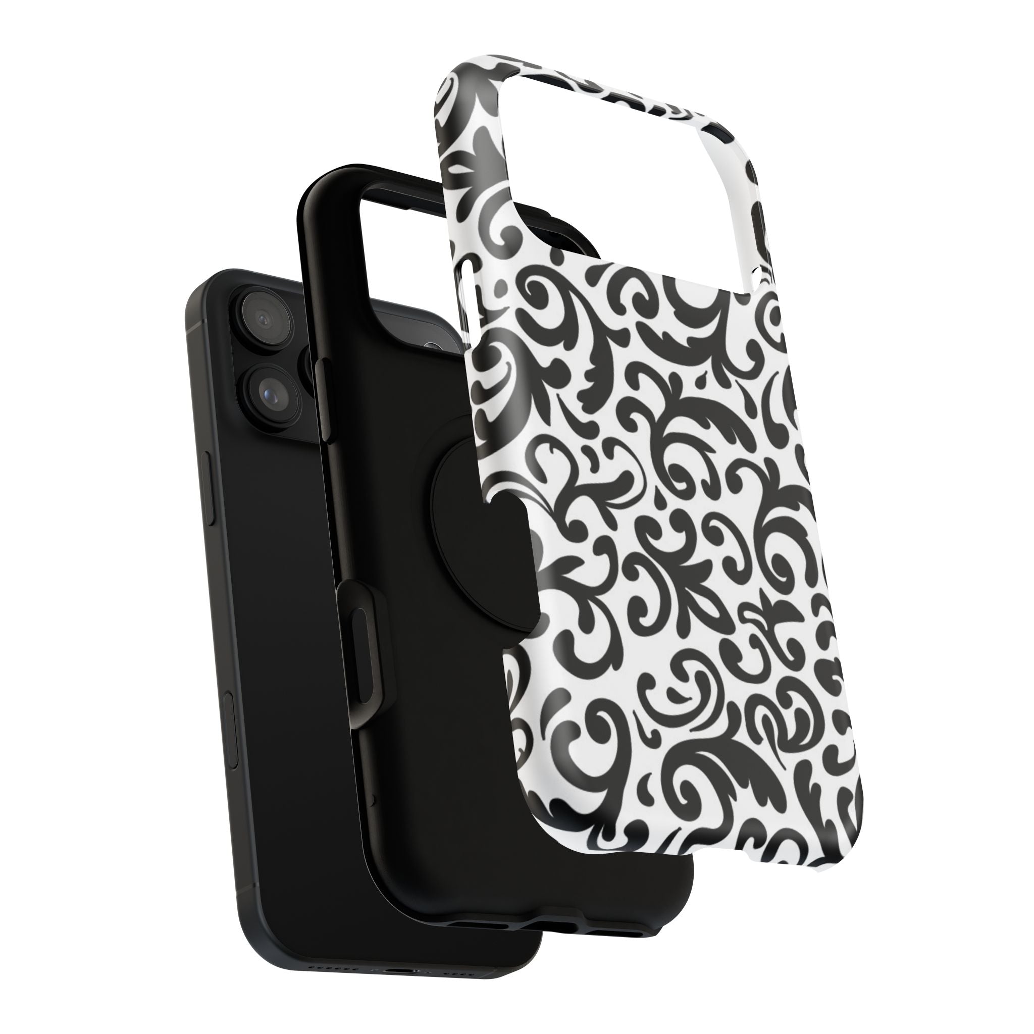Stylish Black & White Design Phone Case